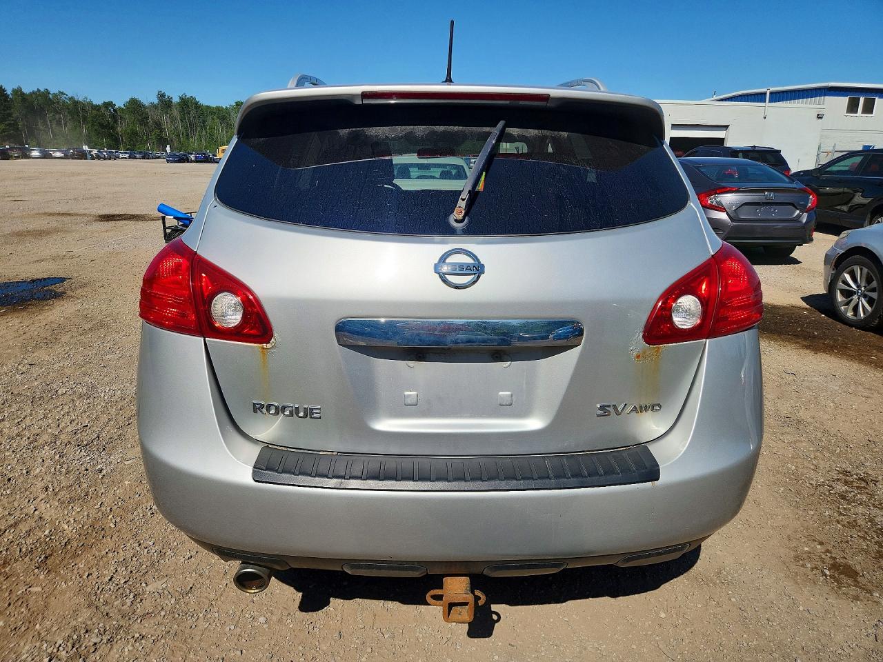 2013 Nissan Rogue S Silver vin: JN8AS5MVXDW143255