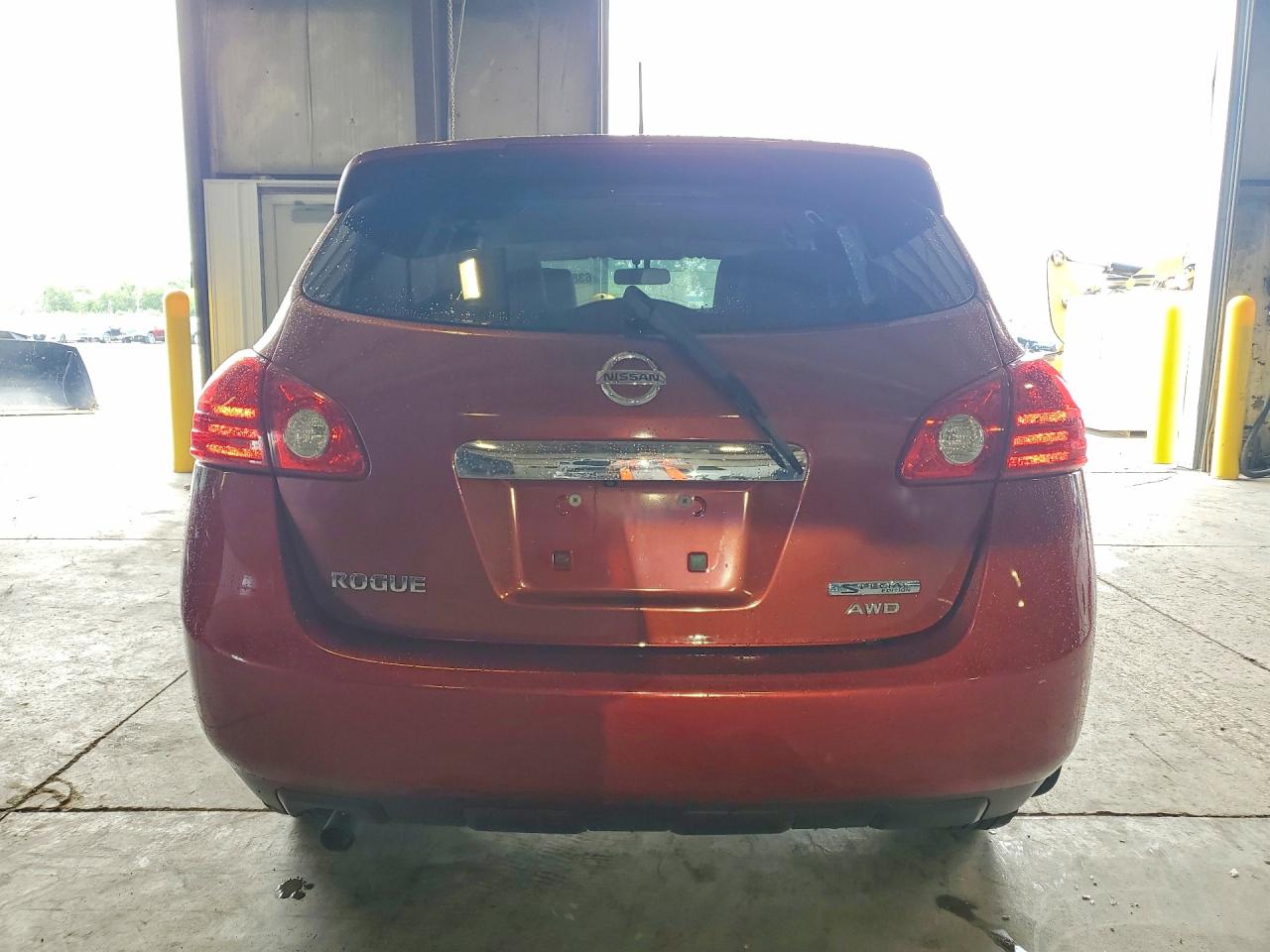 2013 Nissan Rogue S Orange vin: JN8AS5MVXDW148875