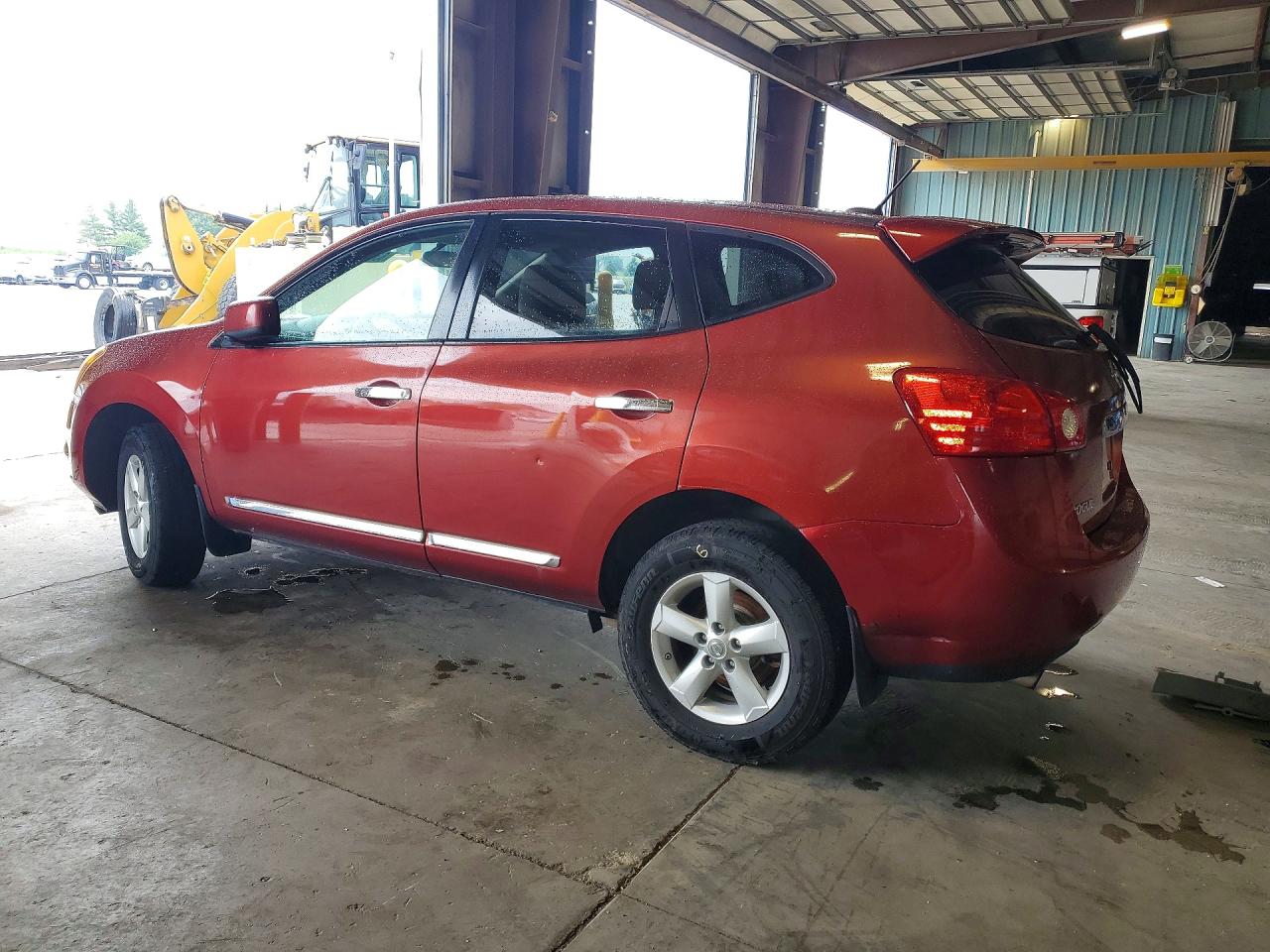 2013 Nissan Rogue S Orange vin: JN8AS5MVXDW148875