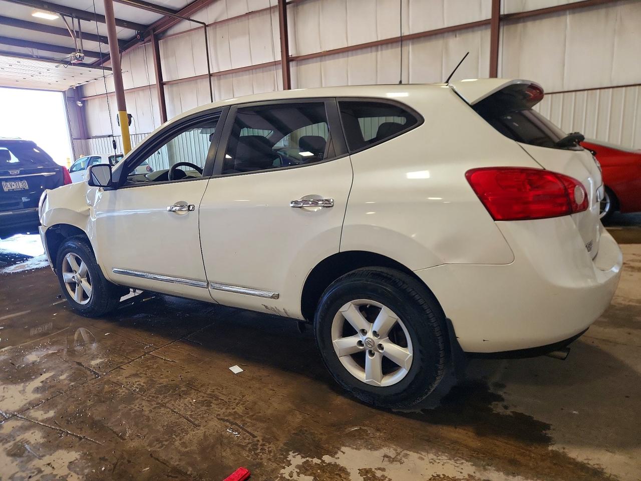 2013 Nissan Rogue S Белый vin: JN8AS5MVXDW151503
