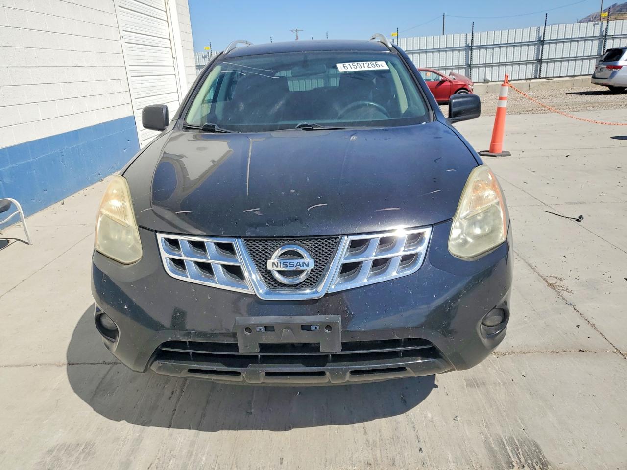 2013 Nissan Rogue S Black vin: JN8AS5MVXDW600646