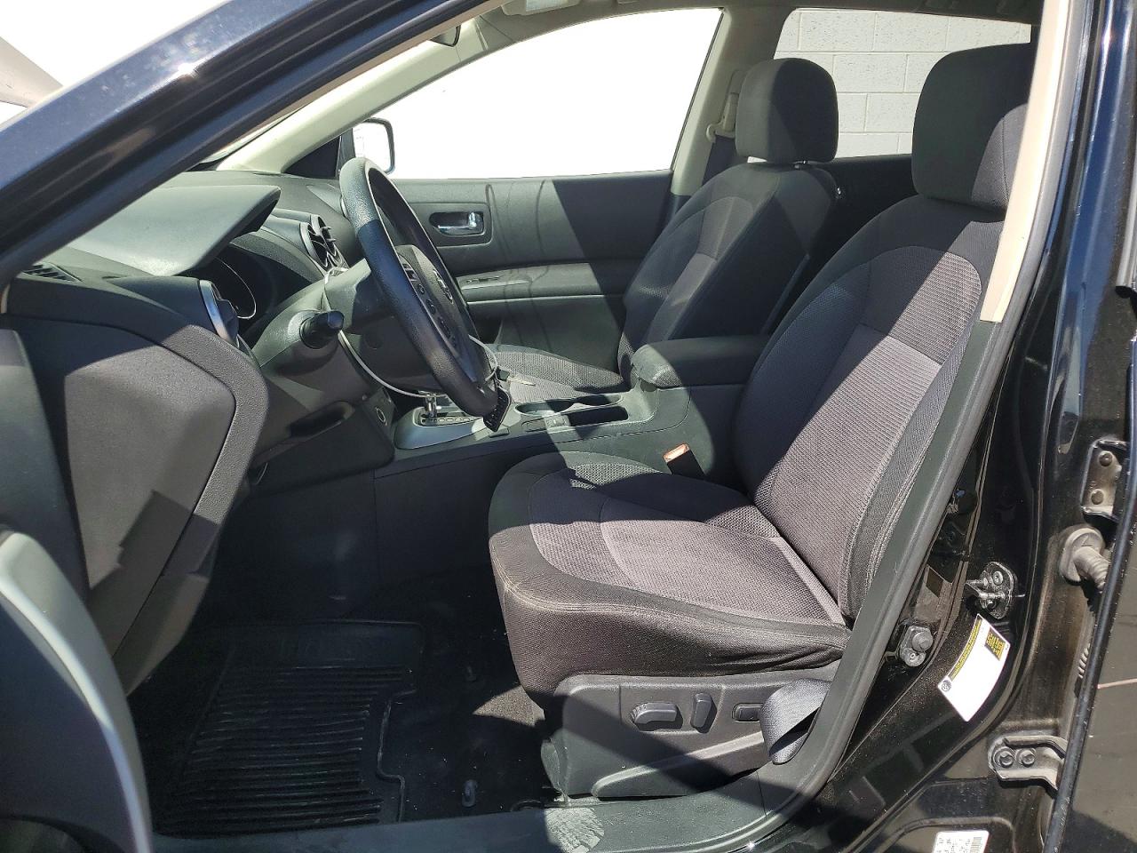 2013 Nissan Rogue S Black vin: JN8AS5MVXDW600646