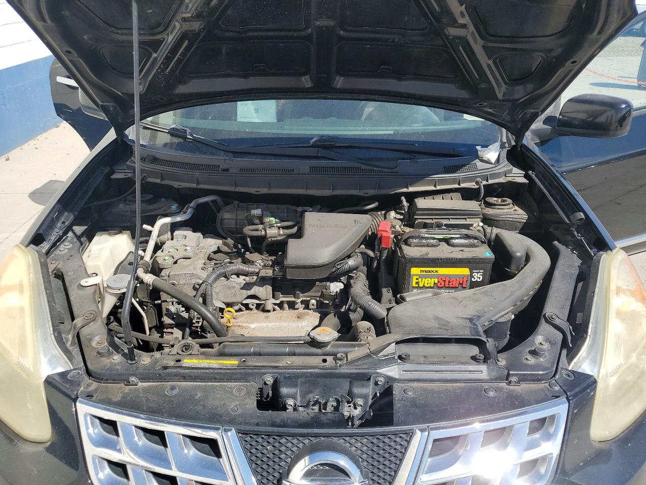 2013 Nissan Rogue S Black vin: JN8AS5MVXDW600646