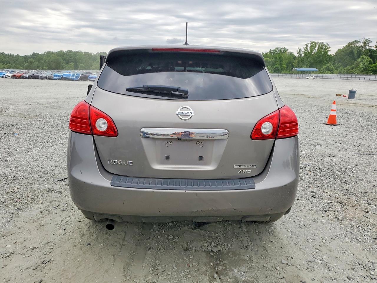 2013 Nissan Rogue S Gray vin: JN8AS5MVXDW601554