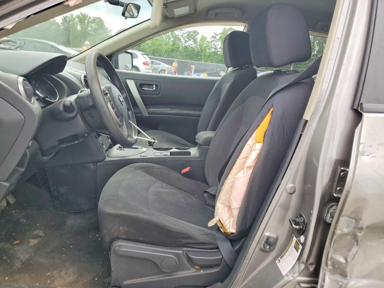 2013 Nissan Rogue S Gray vin: JN8AS5MVXDW601554