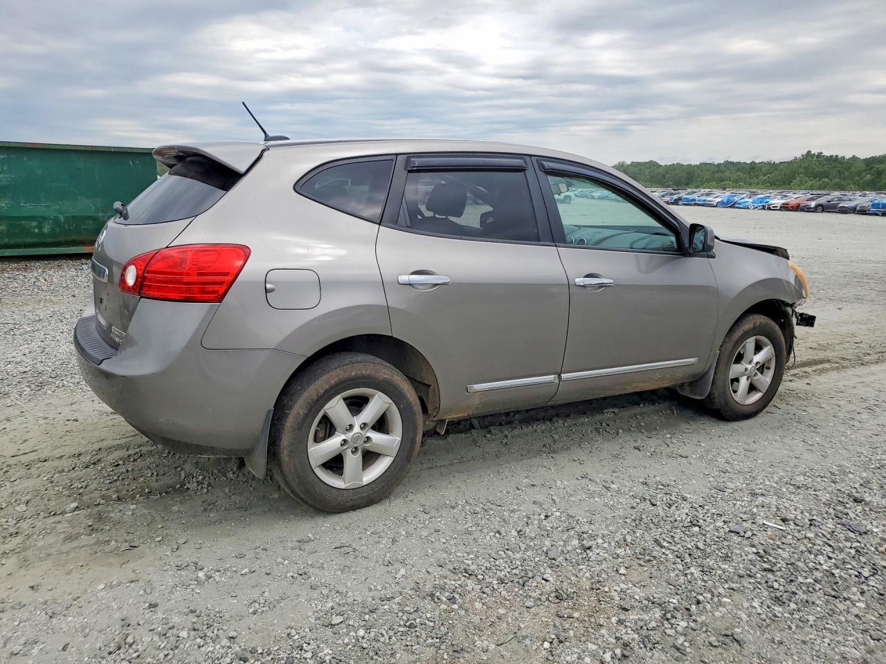 2013 Nissan Rogue S Gray vin: JN8AS5MVXDW601554