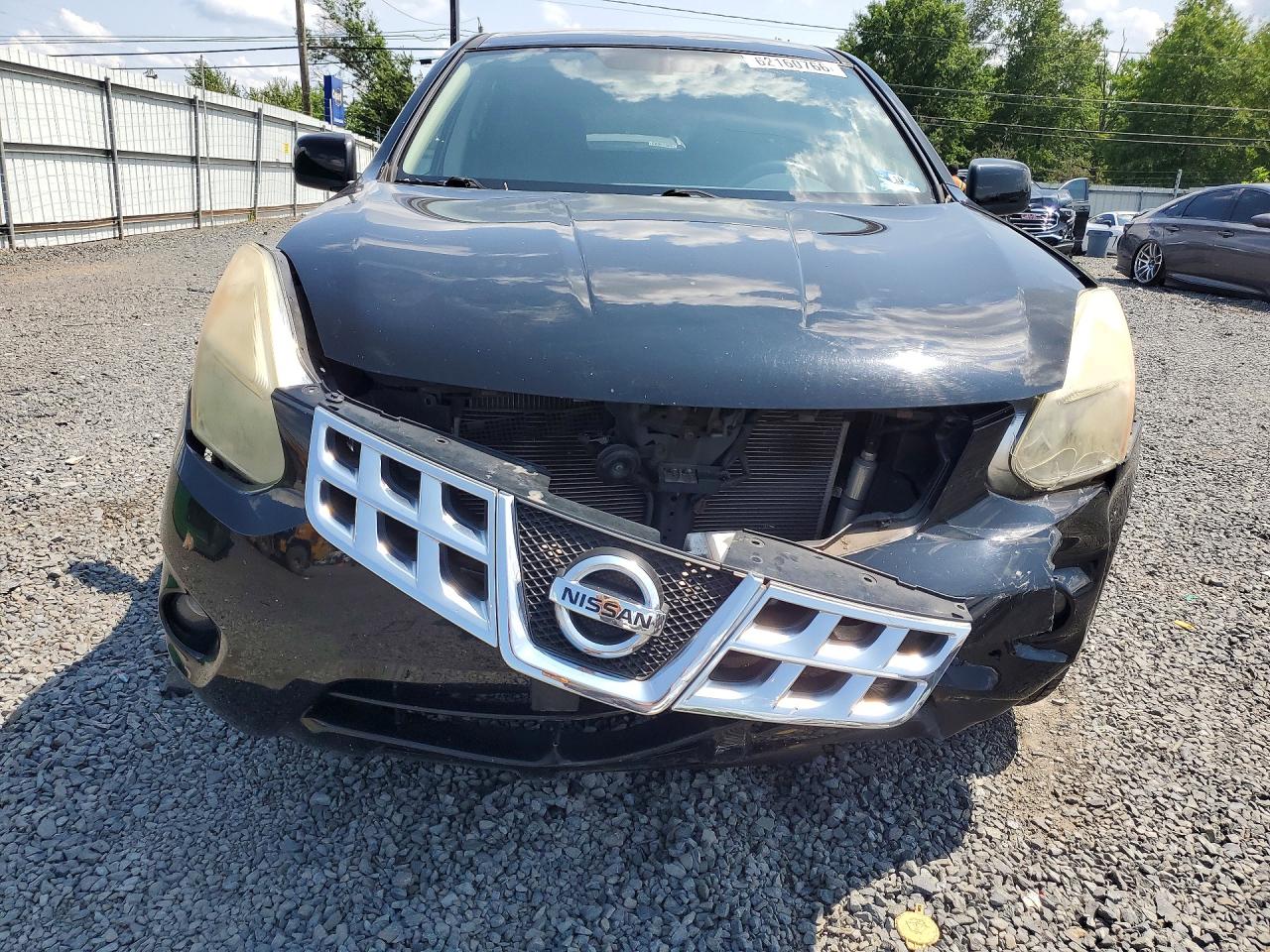 2013 Nissan Rogue S Black vin: JN8AS5MVXDW604826