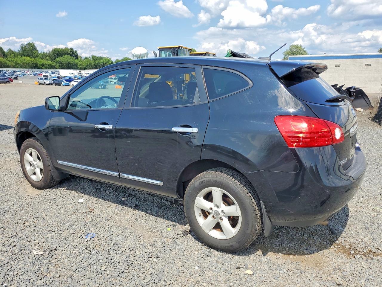 2013 Nissan Rogue S Black vin: JN8AS5MVXDW604826