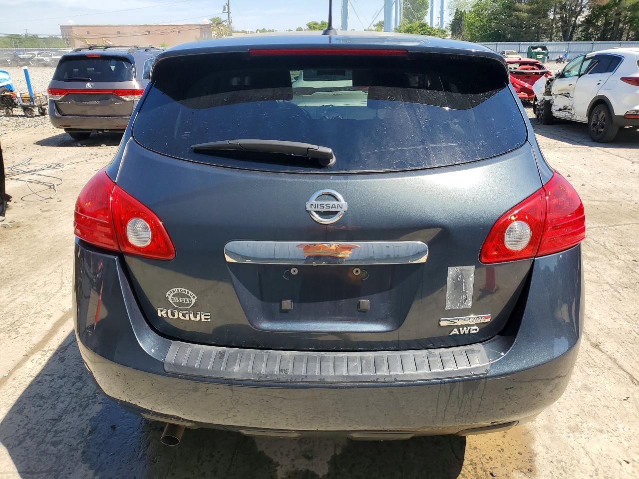 2013 Nissan Rogue S Blue vin: JN8AS5MVXDW605961