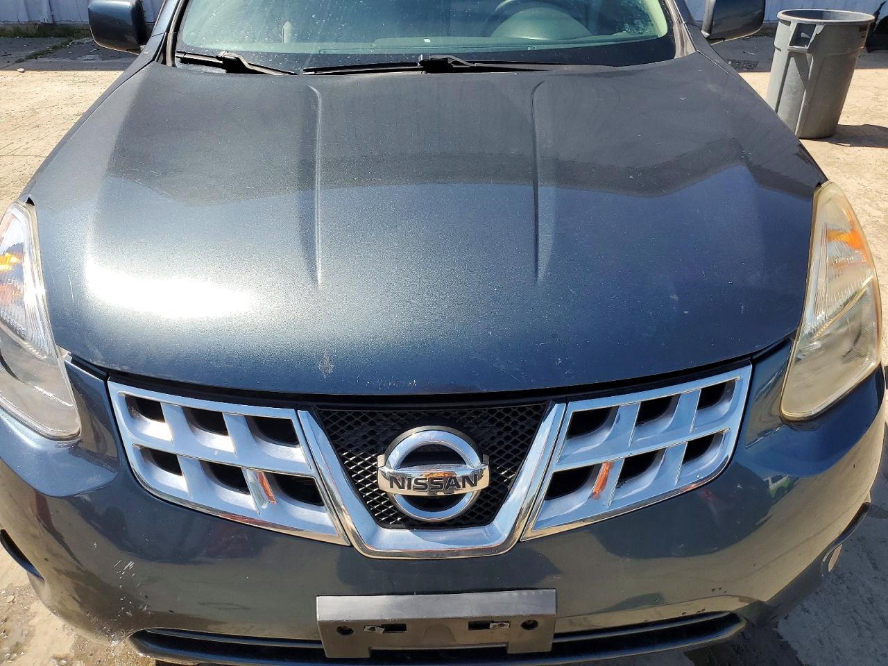 2013 Nissan Rogue S Blue vin: JN8AS5MVXDW605961