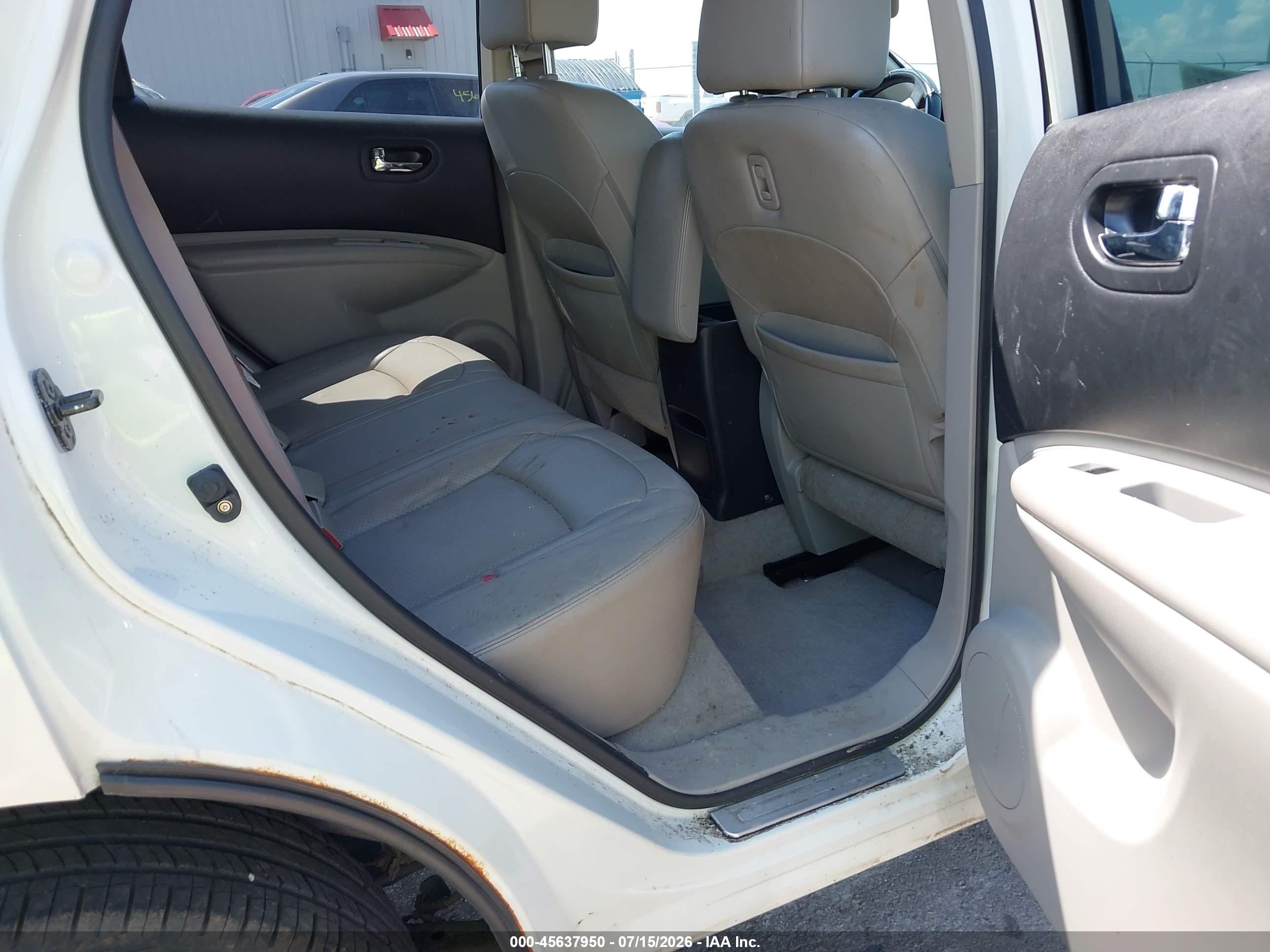 2013 Nissan Rogue Sv W/sl Pkg White vin: JN8AS5MVXDW607001