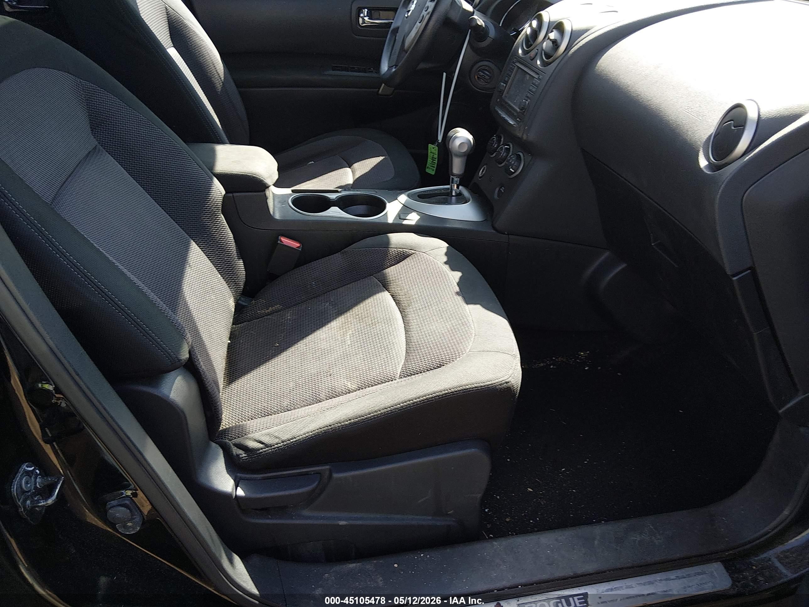 2013 Nissan Rogue Sv Black vin: JN8AS5MVXDW620847