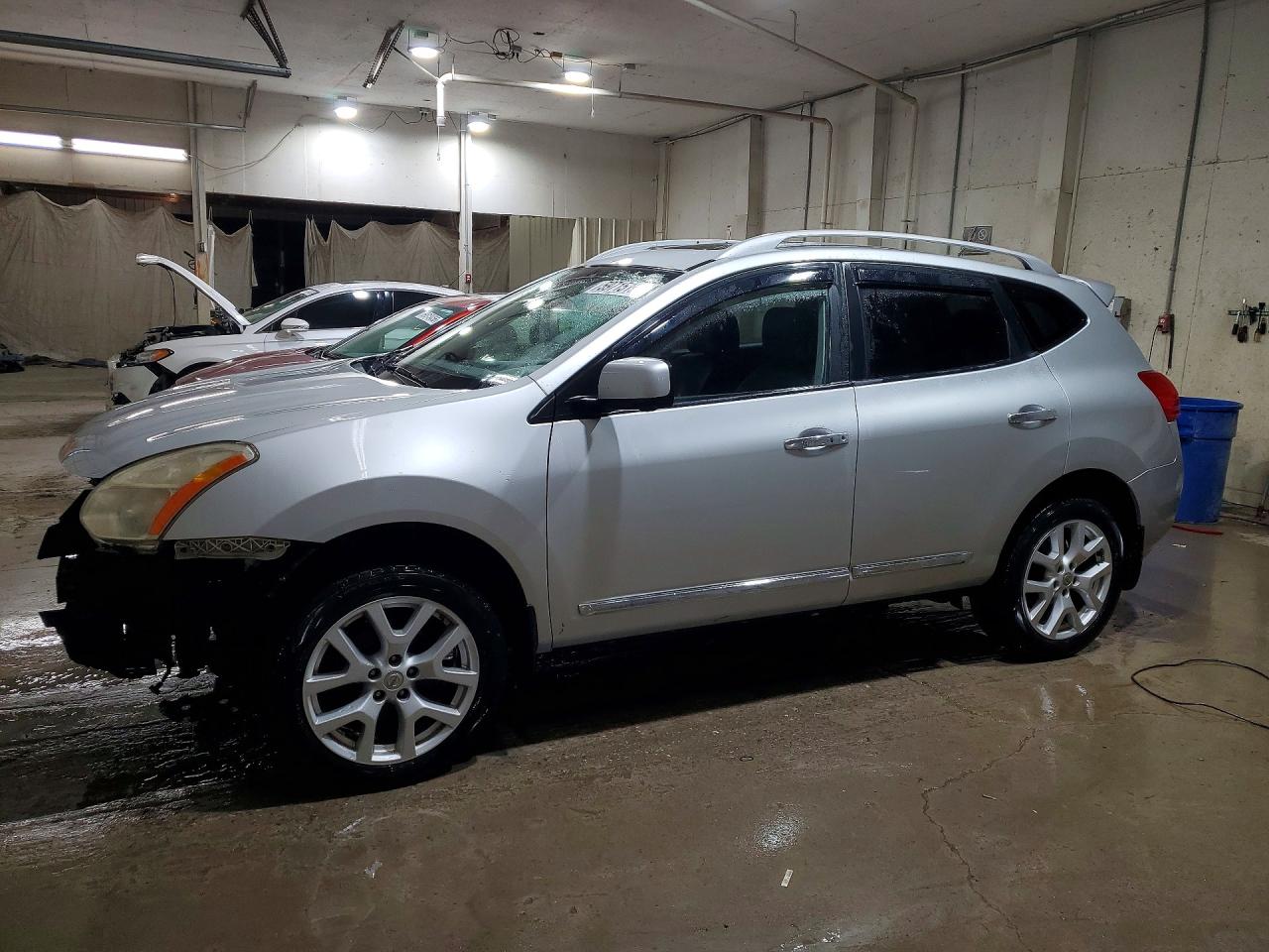 2013 Nissan Rogue S Серебряный vin: JN8AS5MVXDW621514