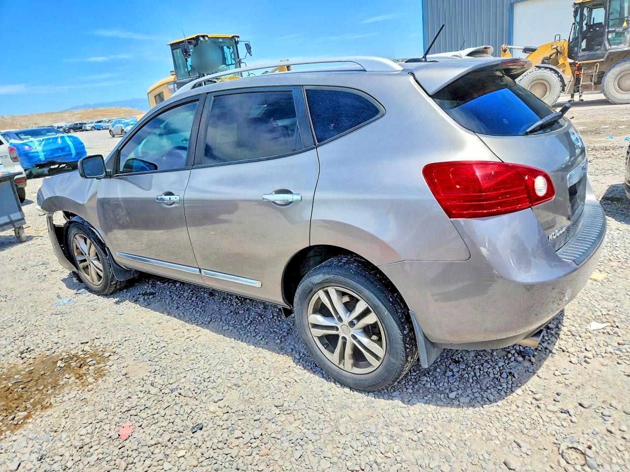 2013 Nissan Rogue S Серый vin: JN8AS5MVXDW622520
