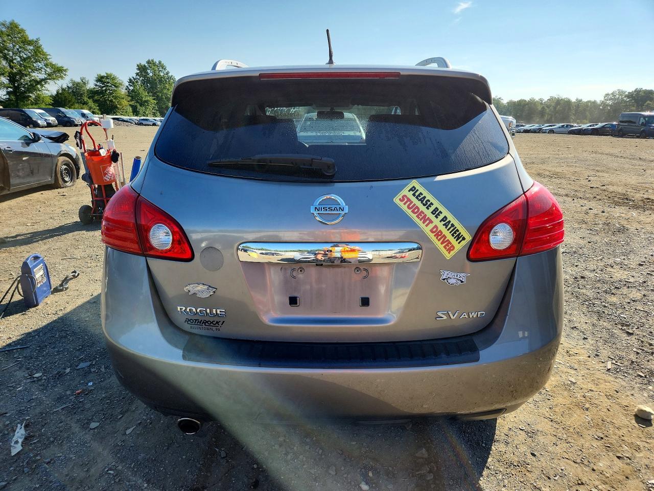 2013 Nissan Rogue S Gray vin: JN8AS5MVXDW623506