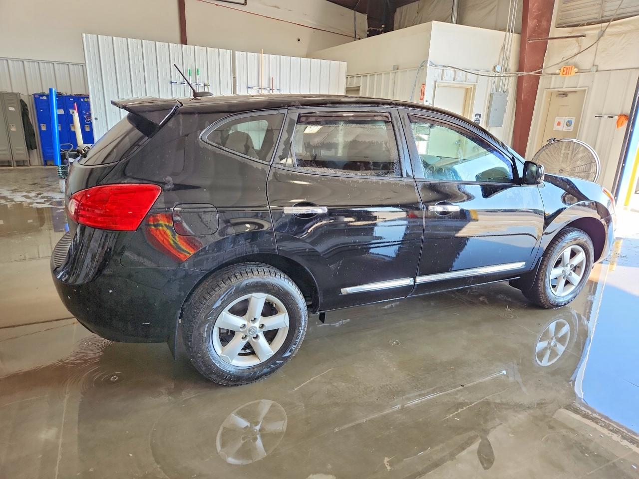2013 Nissan Rogue S Черный vin: JN8AS5MVXDW630147