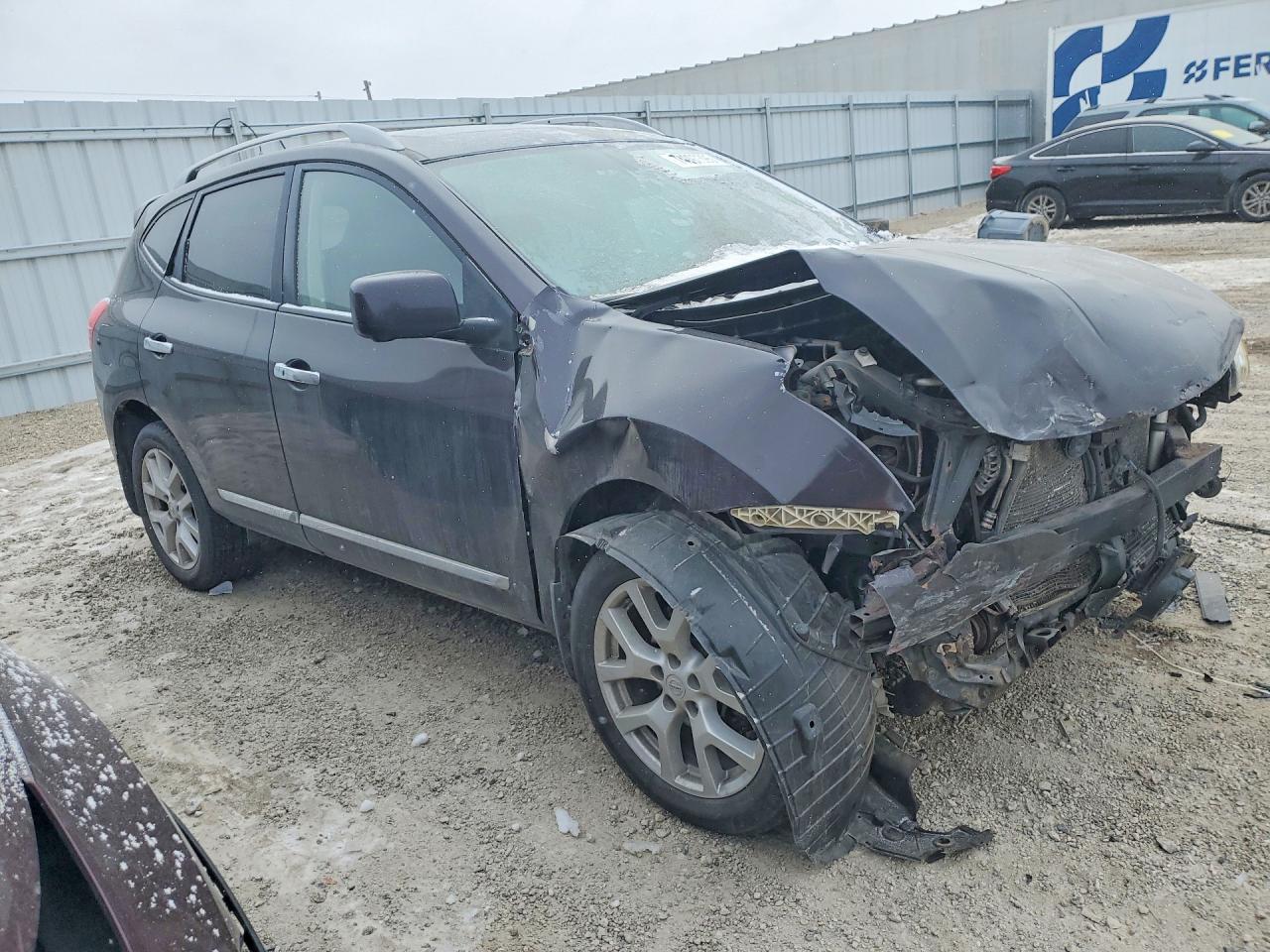 2013 Nissan Rogue Purple vin: JN8AS5MVXDW636479