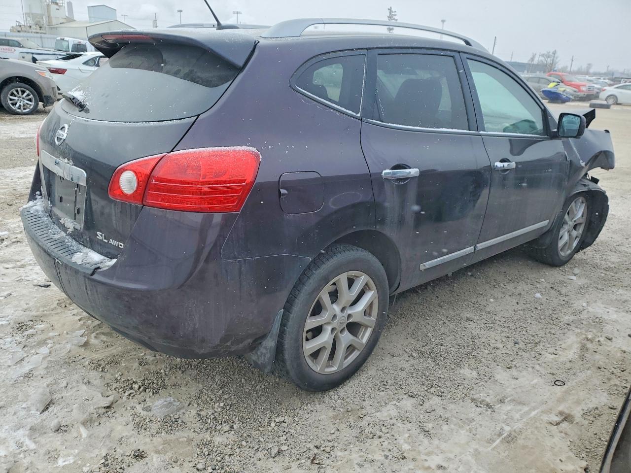 2013 Nissan Rogue Purple vin: JN8AS5MVXDW636479