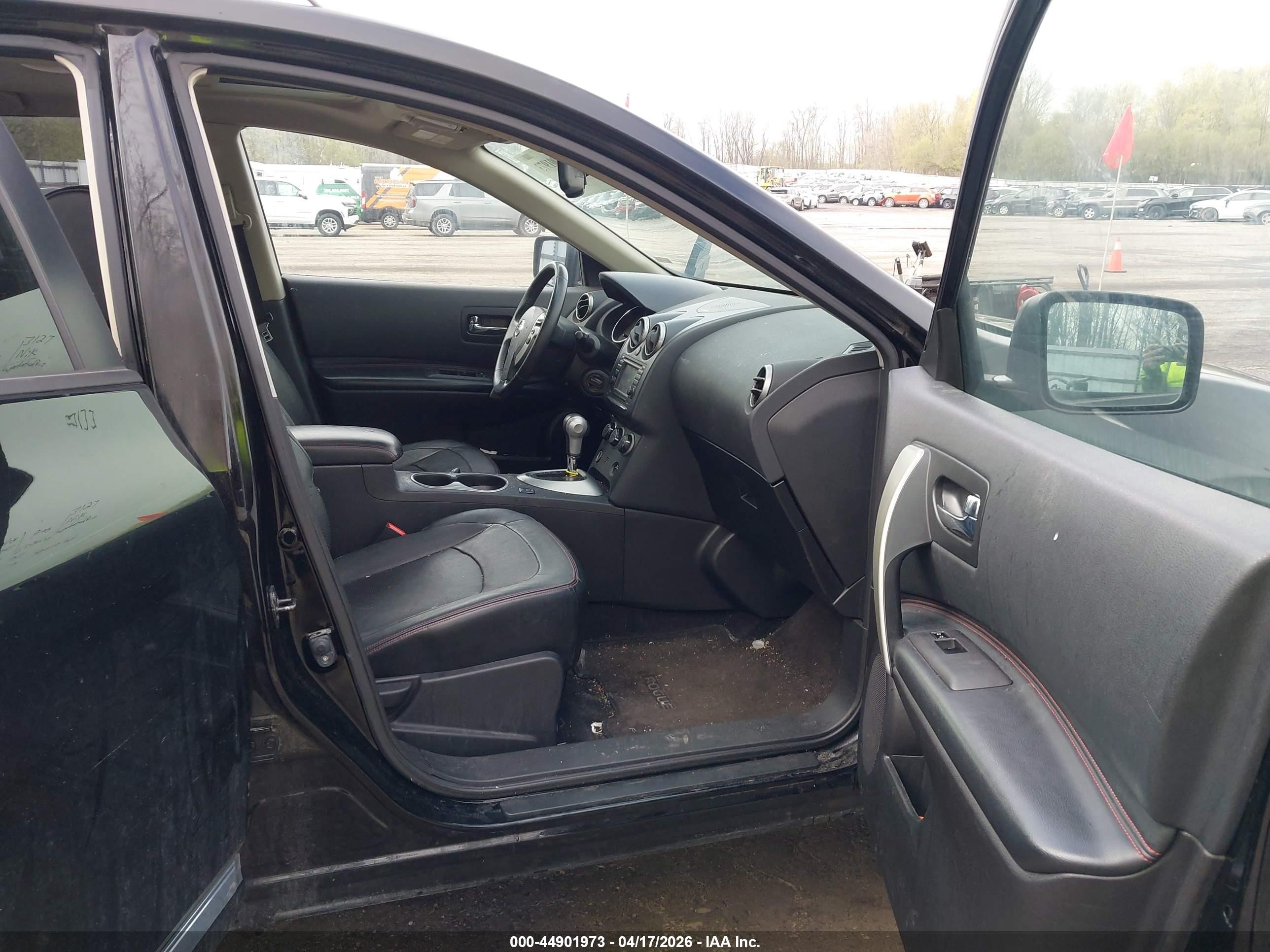 2013 Nissan Rogue Sv W/sl Pkg Black vin: JN8AS5MVXDW650995