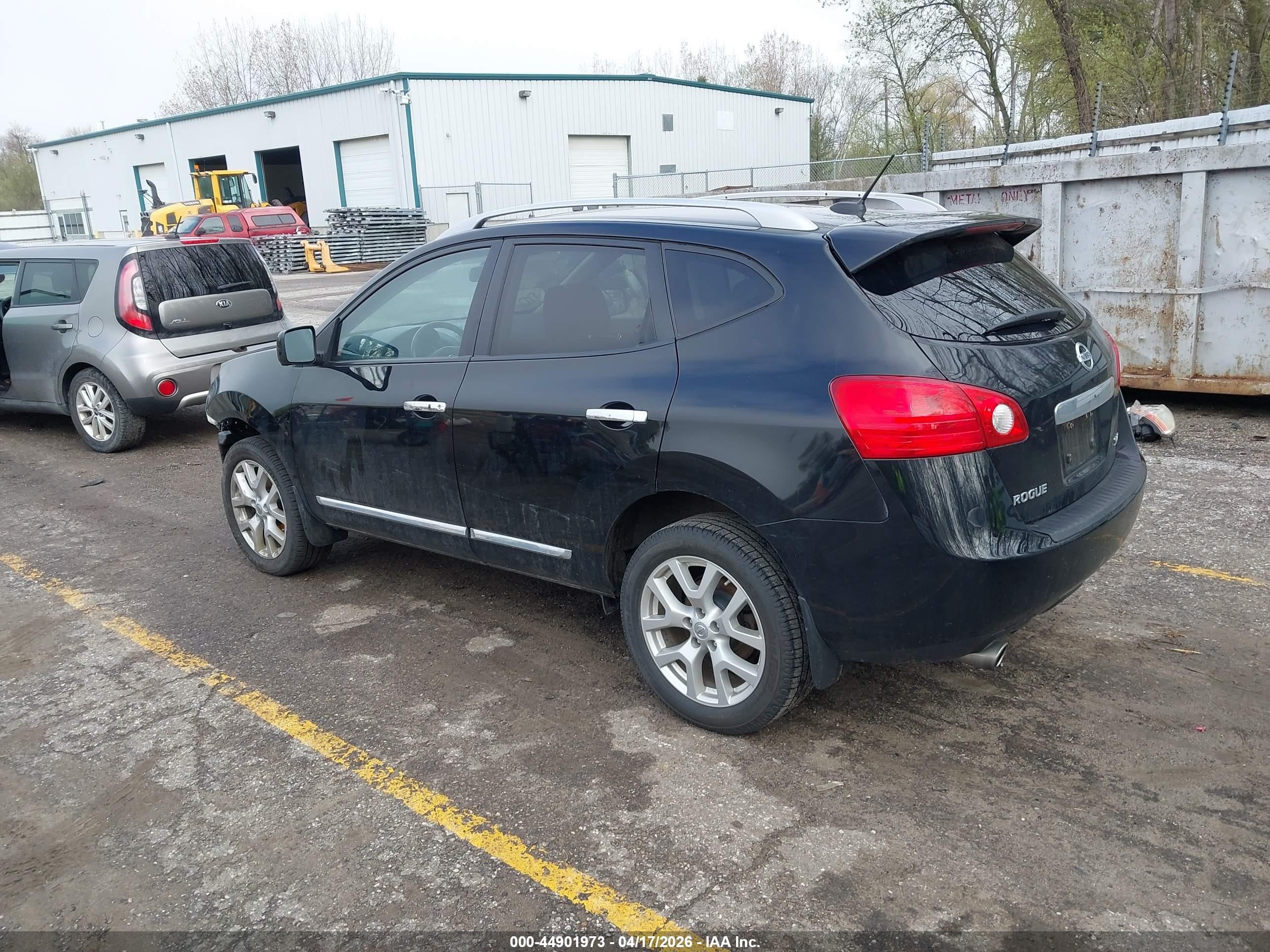 2013 Nissan Rogue Sv W/sl Pkg Black vin: JN8AS5MVXDW650995