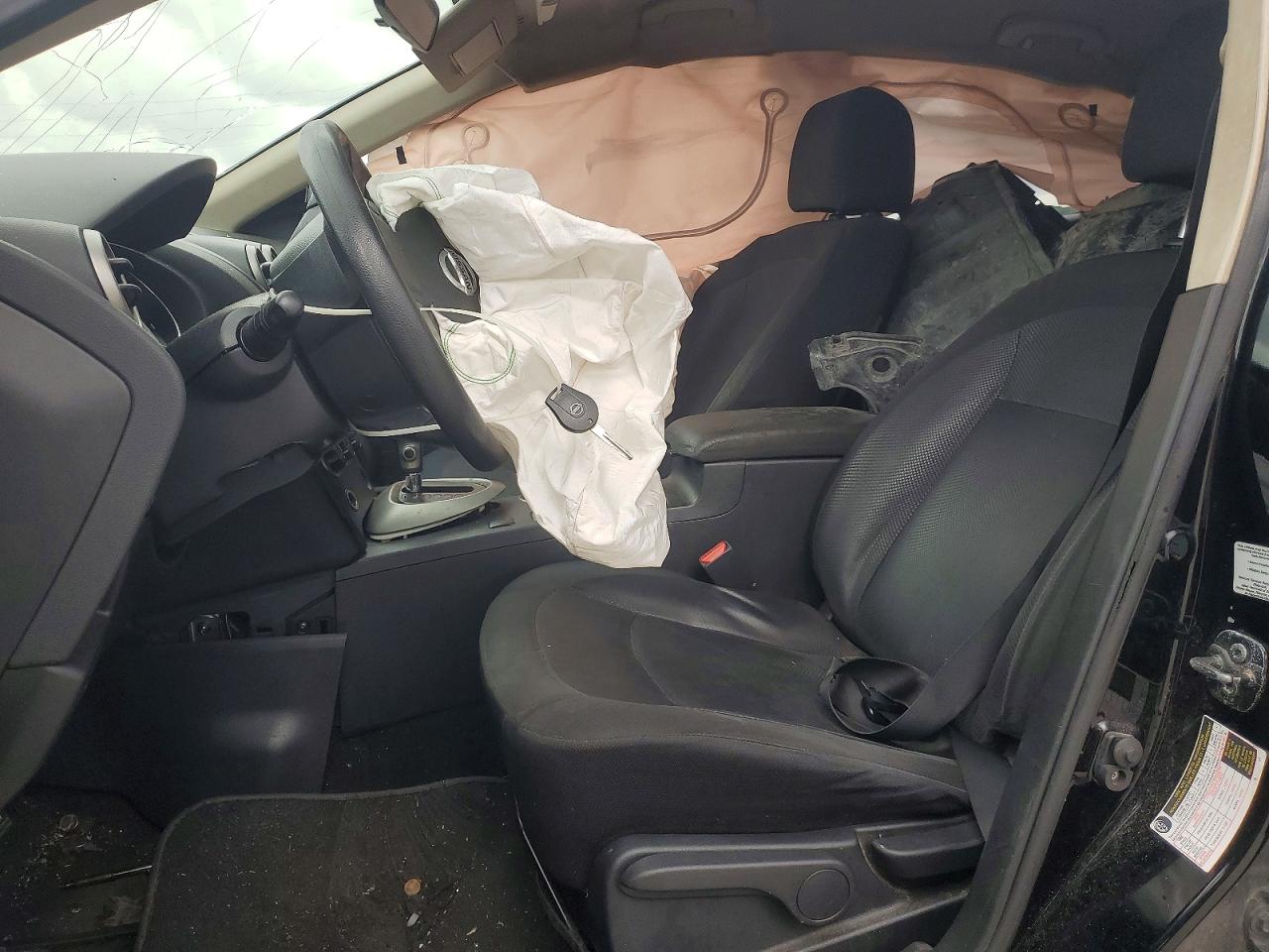 2013 Nissan Rogue S Black vin: JN8AS5MVXDW655226