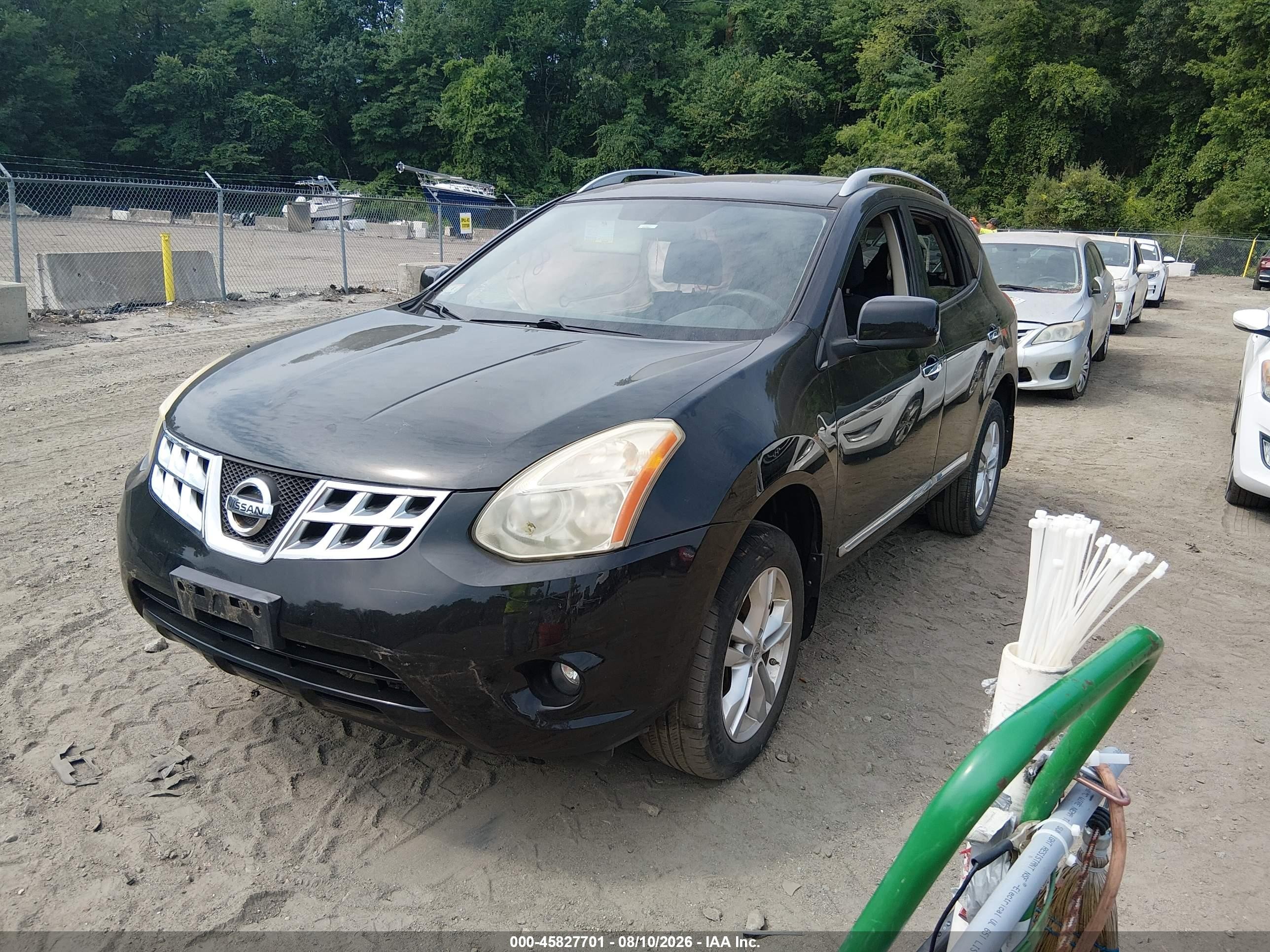 2013 Nissan Rogue Sv Black vin: JN8AS5MVXDW659101