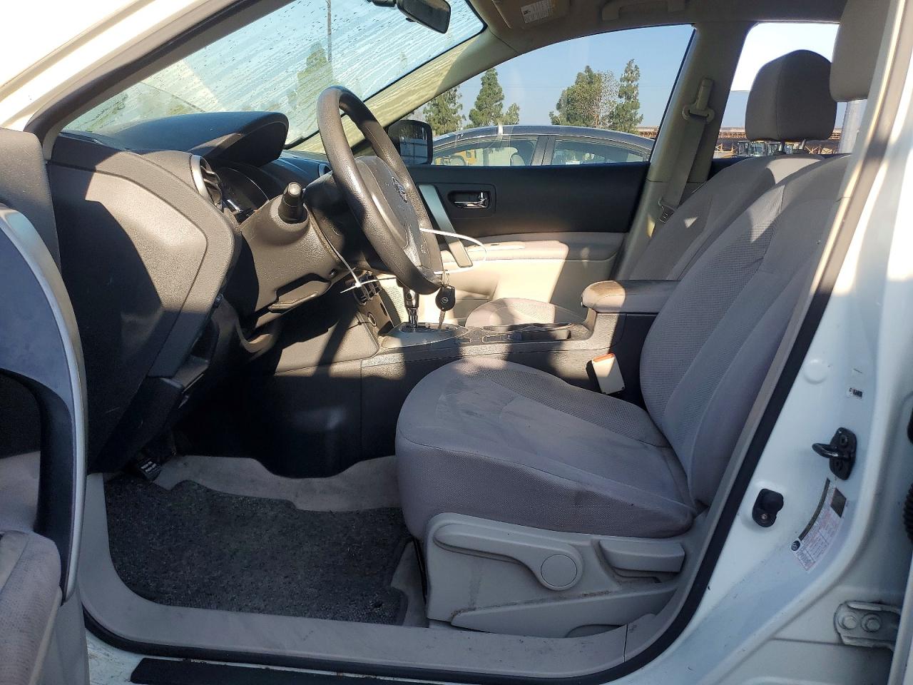 2013 Nissan Rogue S White vin: JN8AS5MVXDW660376