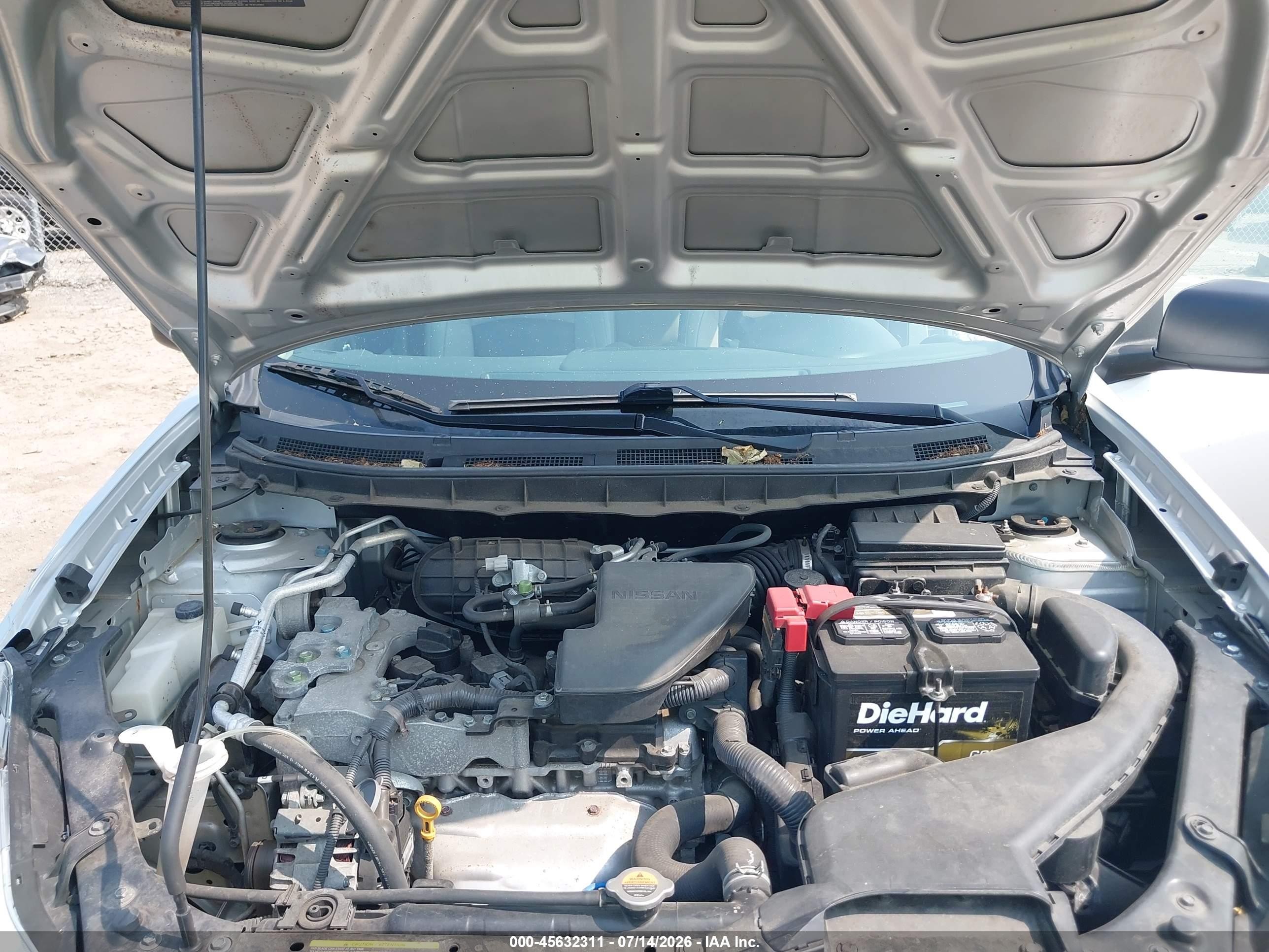 2013 Nissan Rogue S Silver vin: JN8AS5MVXDW660880