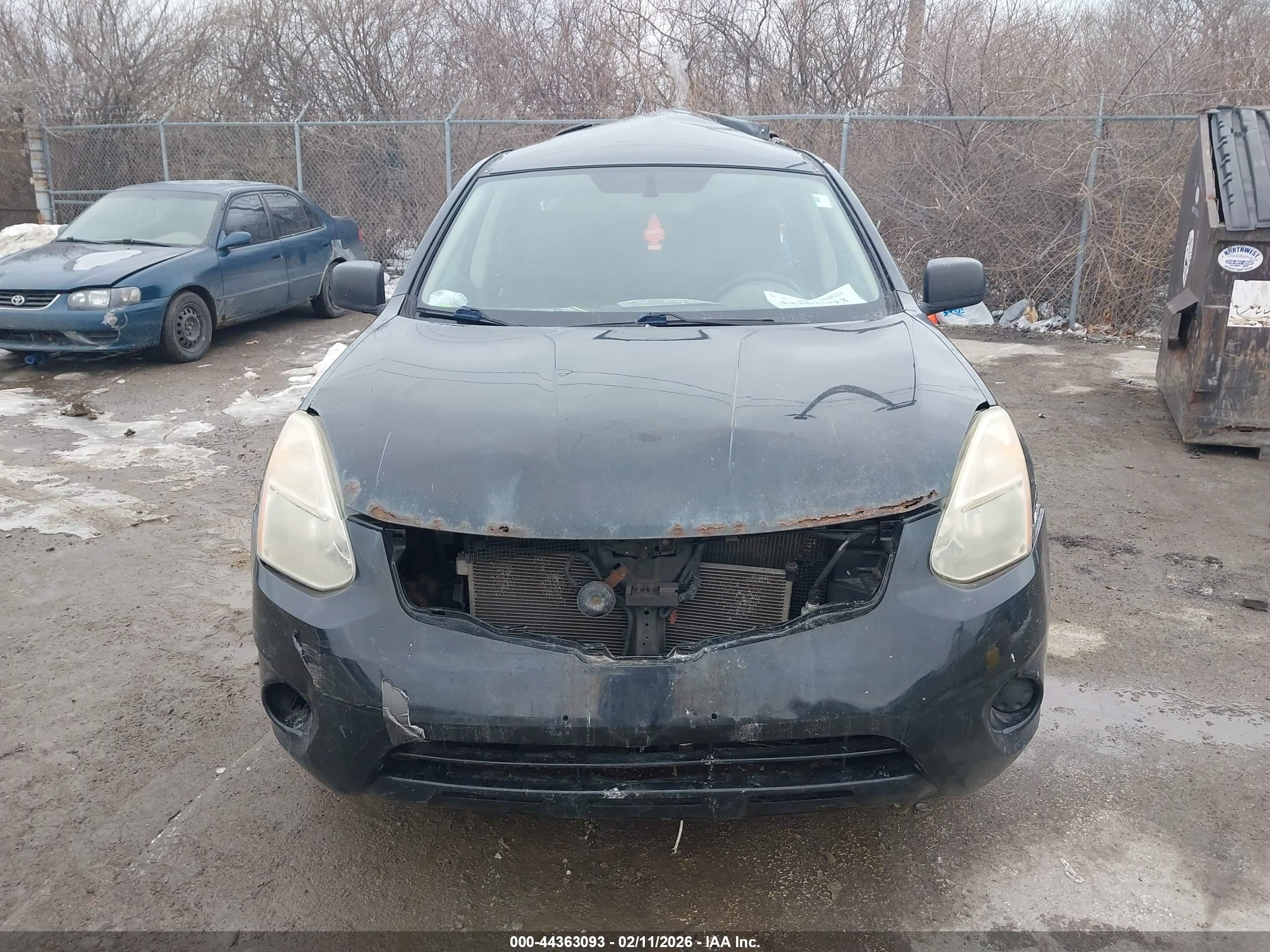 2013 Nissan Rogue S Black vin: JN8AS5MVXDW661169