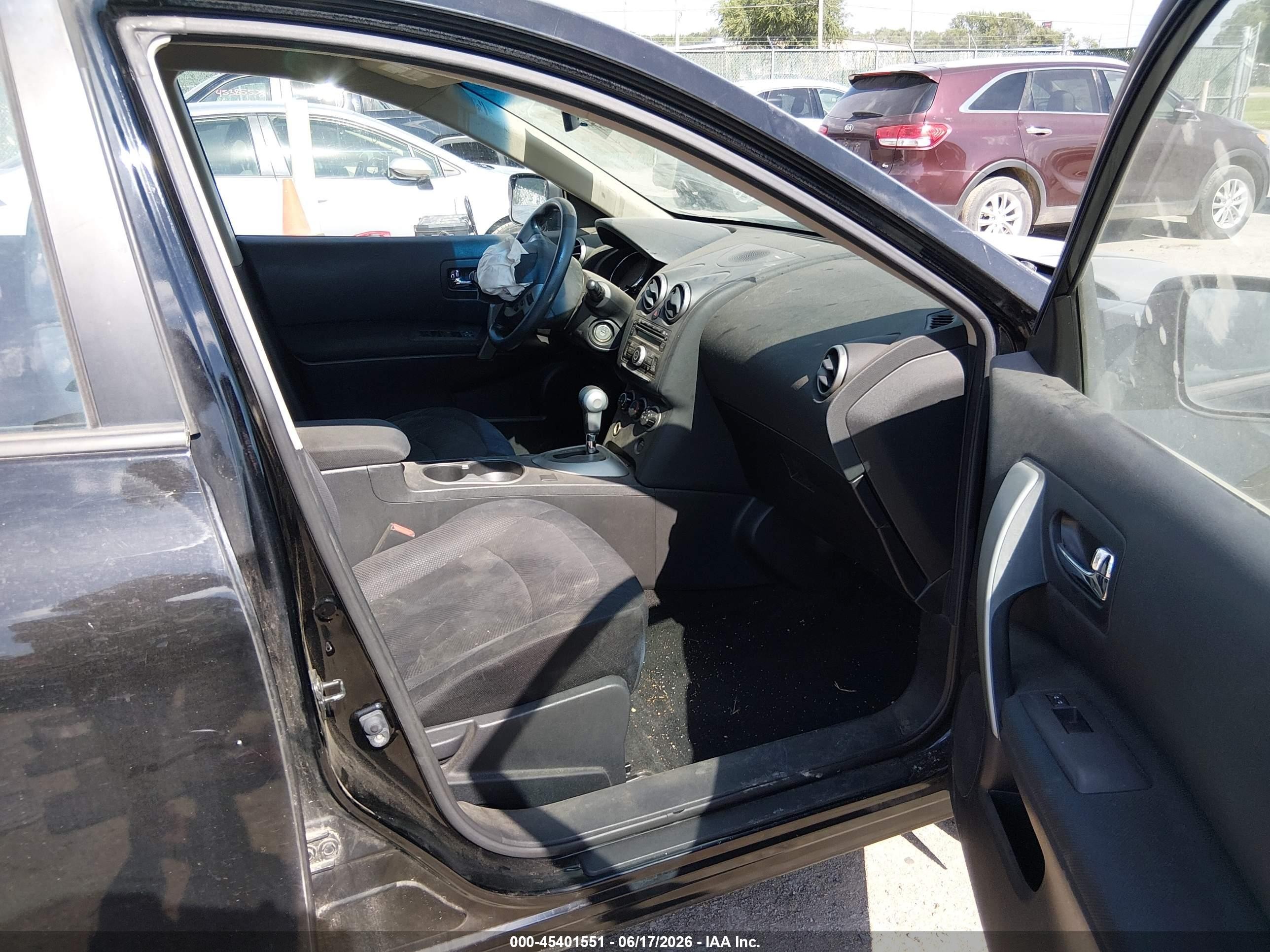2013 Nissan Rogue S Black vin: JN8AS5MVXDW662547