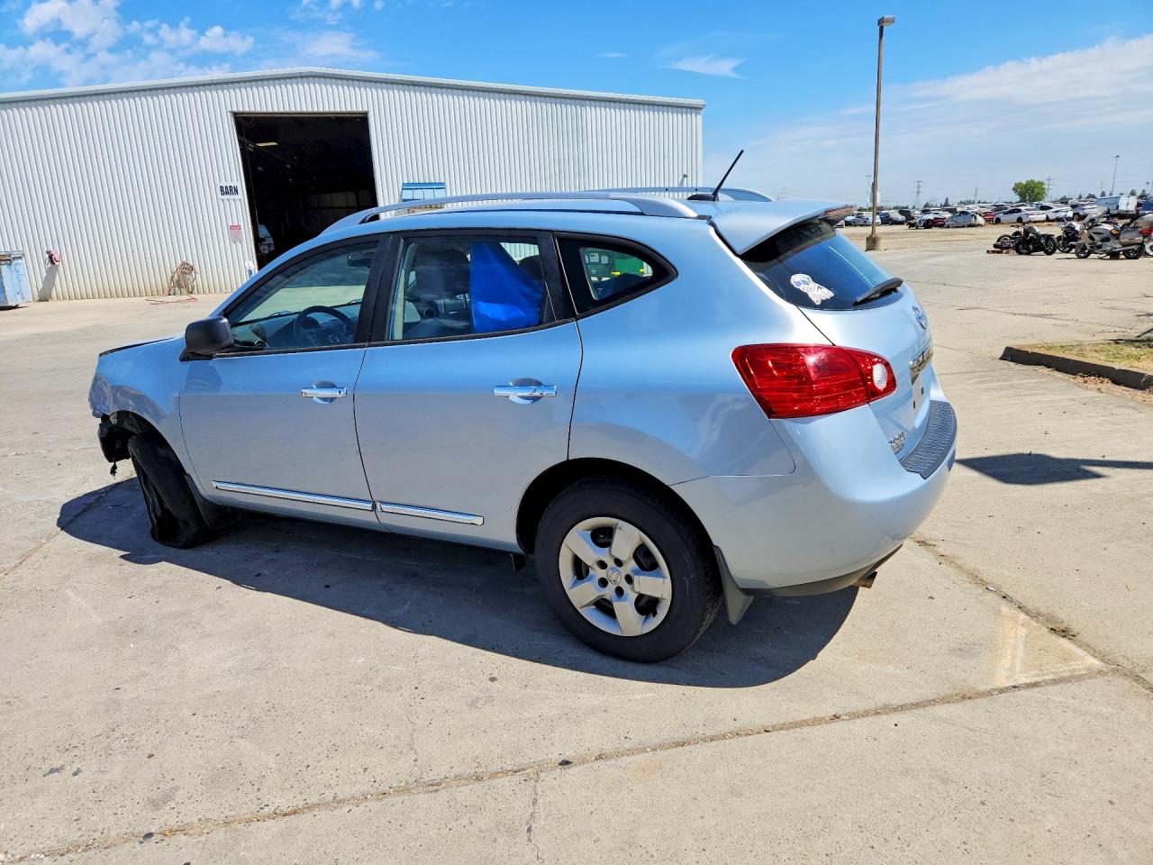 2014 Nissan Rogue Select S Blue vin: JN8AS5MVXEW202922
