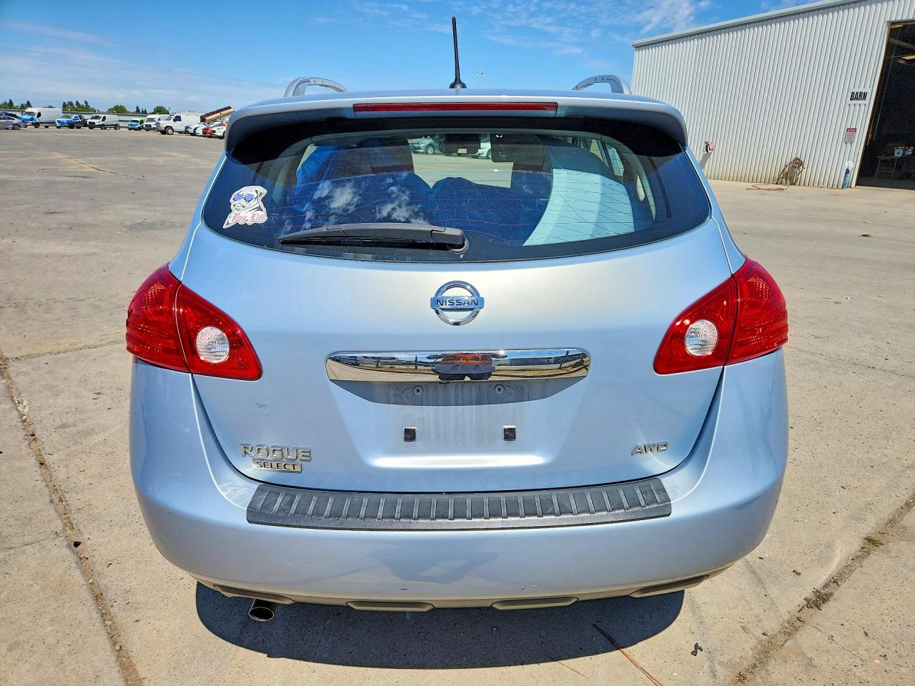 2014 Nissan Rogue Select S Blue vin: JN8AS5MVXEW202922