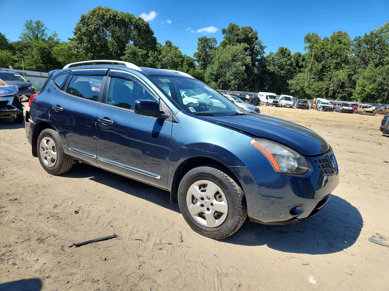 2014 Nissan Rogue Select S Gray vin: JN8AS5MVXEW702272