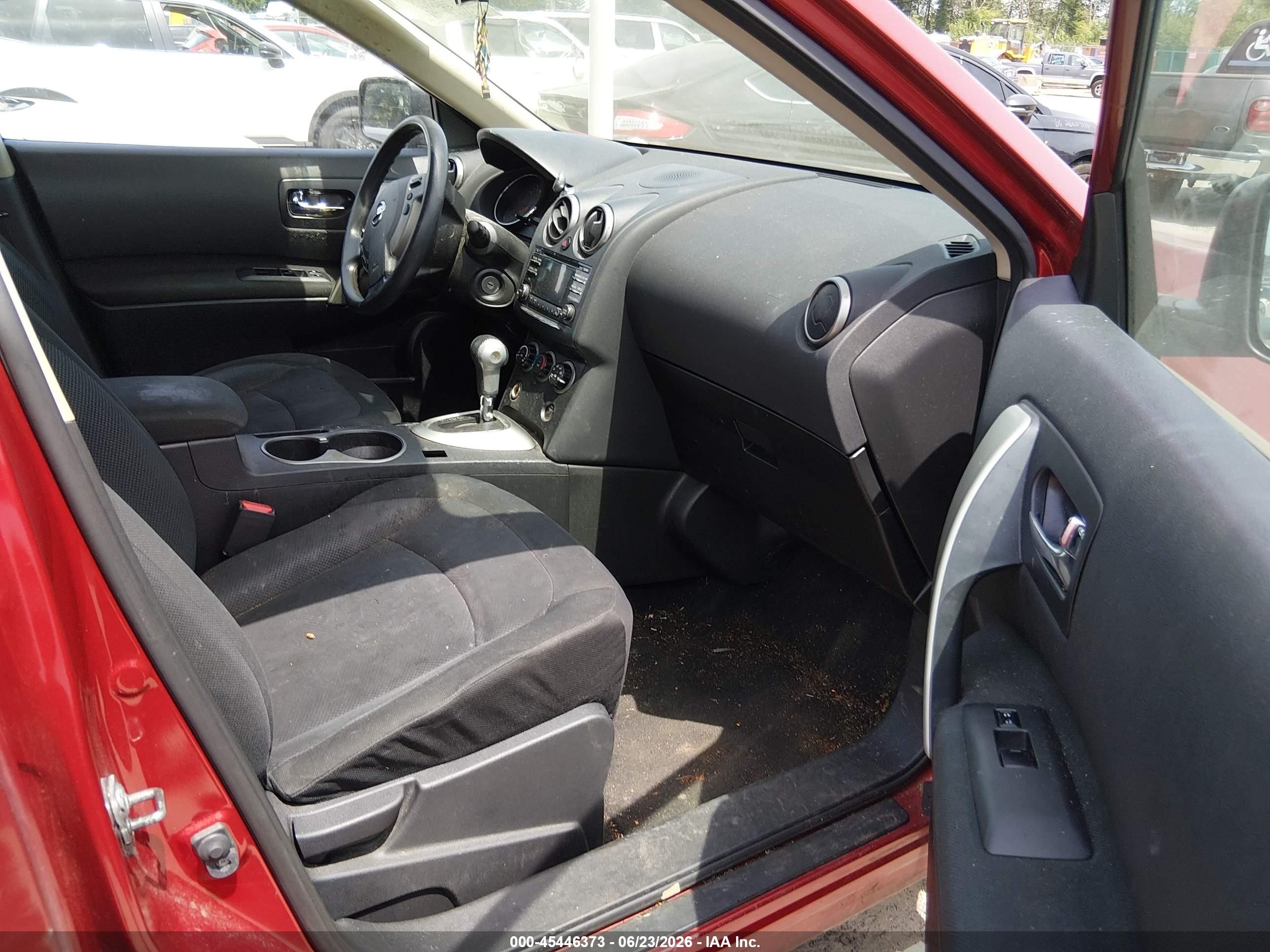 2014 Nissan Rogue Select S Burgundy vin: JN8AS5MVXEW710629