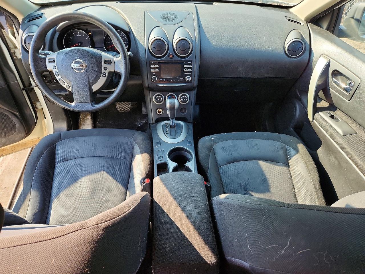 2014 Nissan Rogue Select S White vin: JN8AS5MVXEW711599