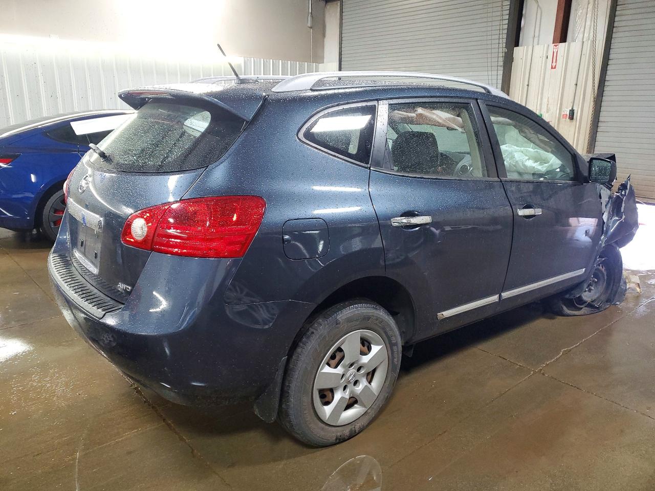 2014 Nissan Rogue Select S Blue vin: JN8AS5MVXEW717824
