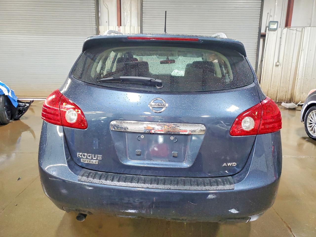 2014 Nissan Rogue Select S Blue vin: JN8AS5MVXEW717824