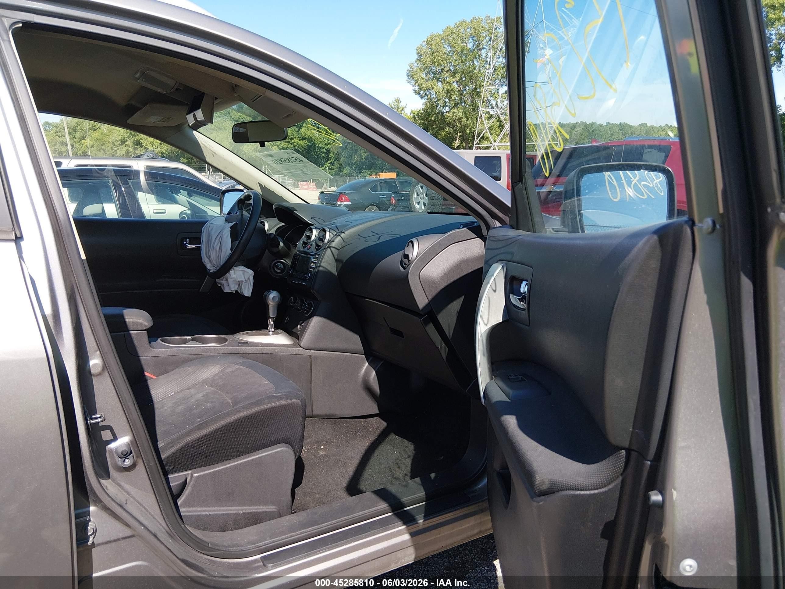 2014 Nissan Rogue Select S Gray vin: JN8AS5MVXEW721873