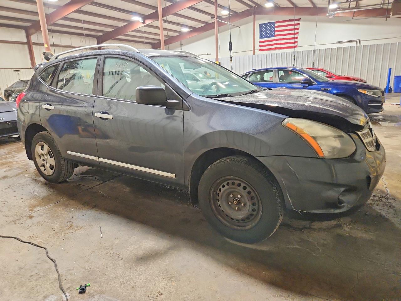 2015 Nissan Rogue Select S Blue vin: JN8AS5MVXFW253015