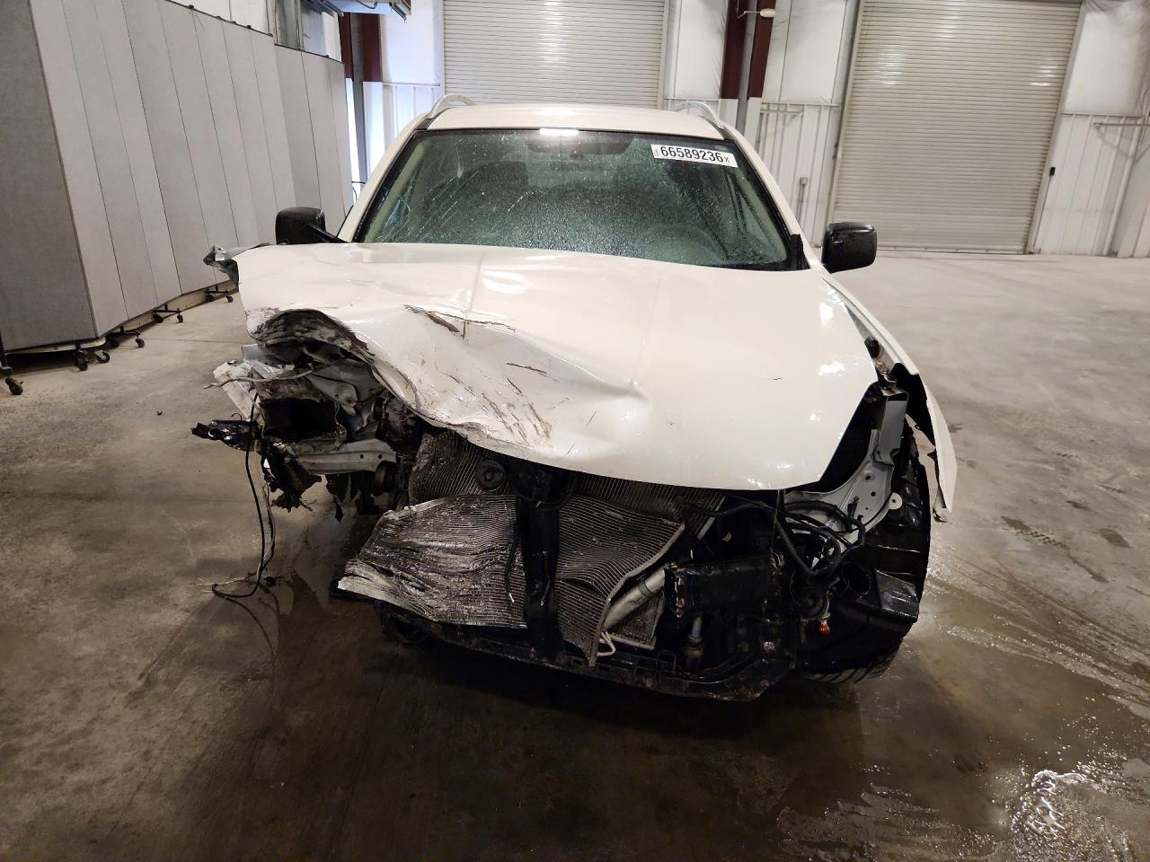 2015 Nissan Rogue Select S White vin: JN8AS5MVXFW257260