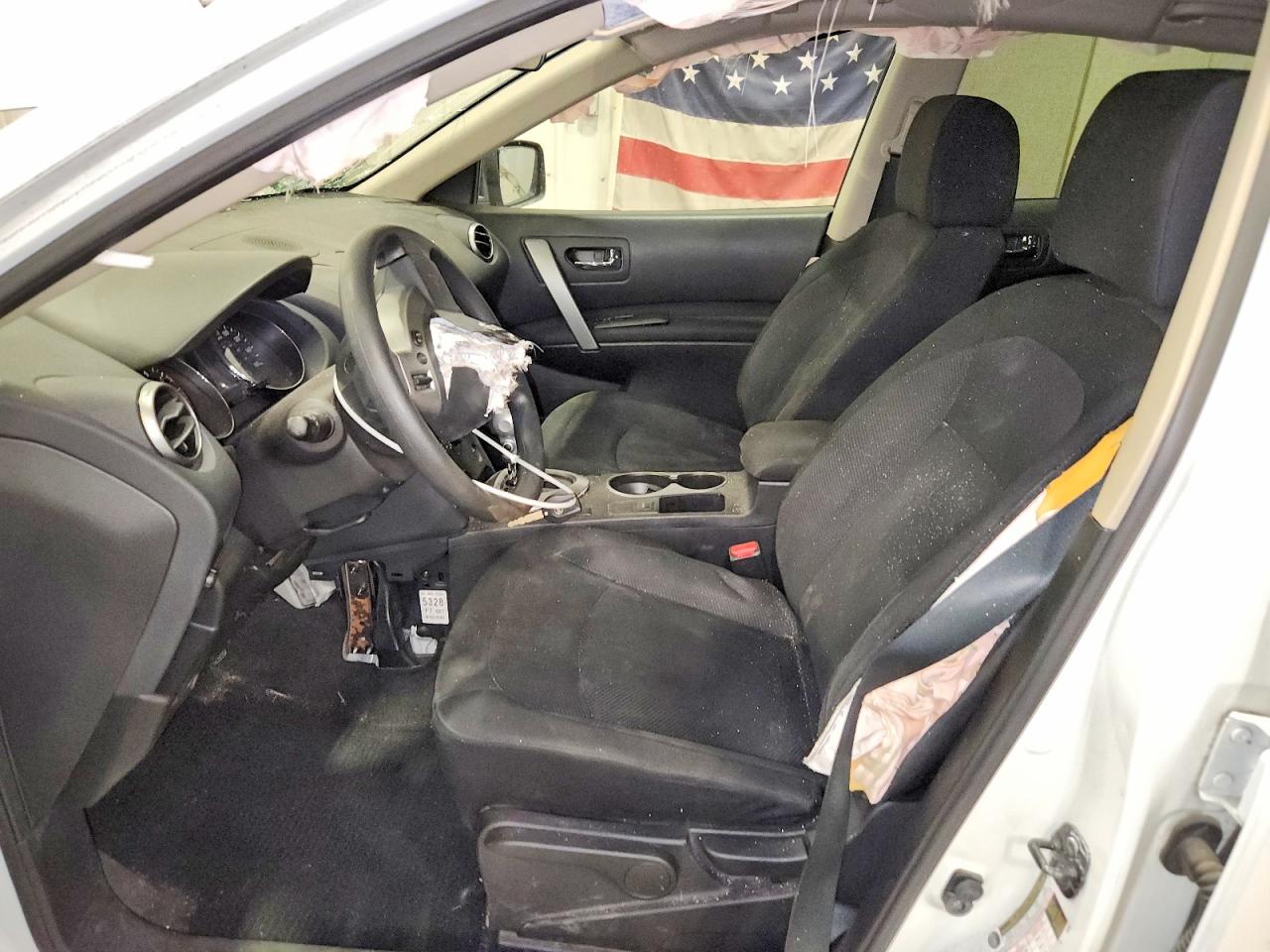2015 Nissan Rogue Select S White vin: JN8AS5MVXFW257260