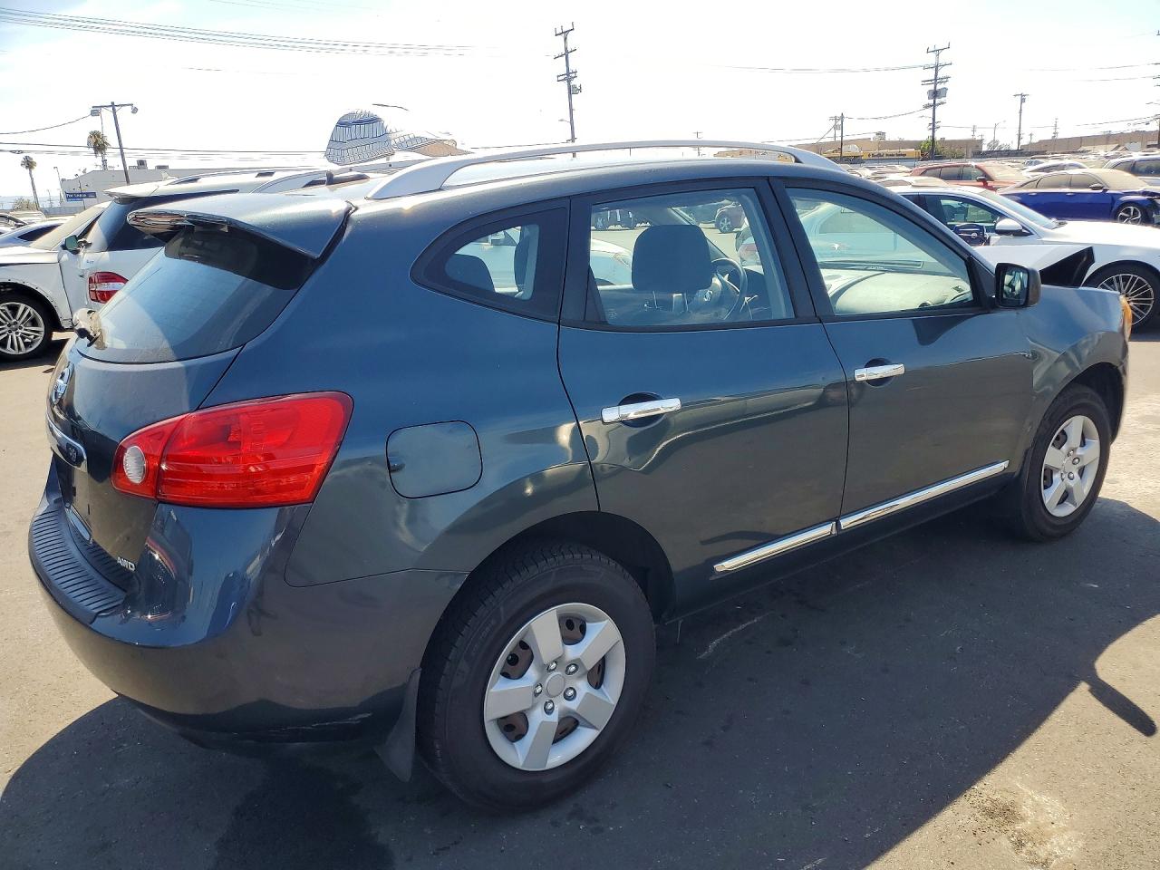 2015 Nissan Rogue Select S Синий vin: JN8AS5MVXFW258828