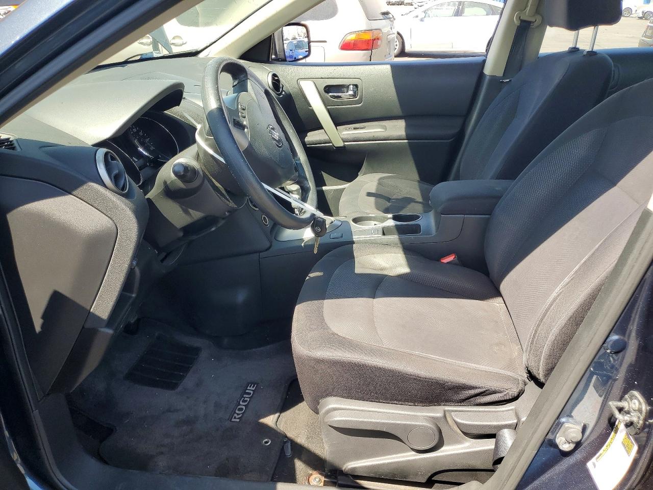 2015 Nissan Rogue Select S Синий vin: JN8AS5MVXFW258828