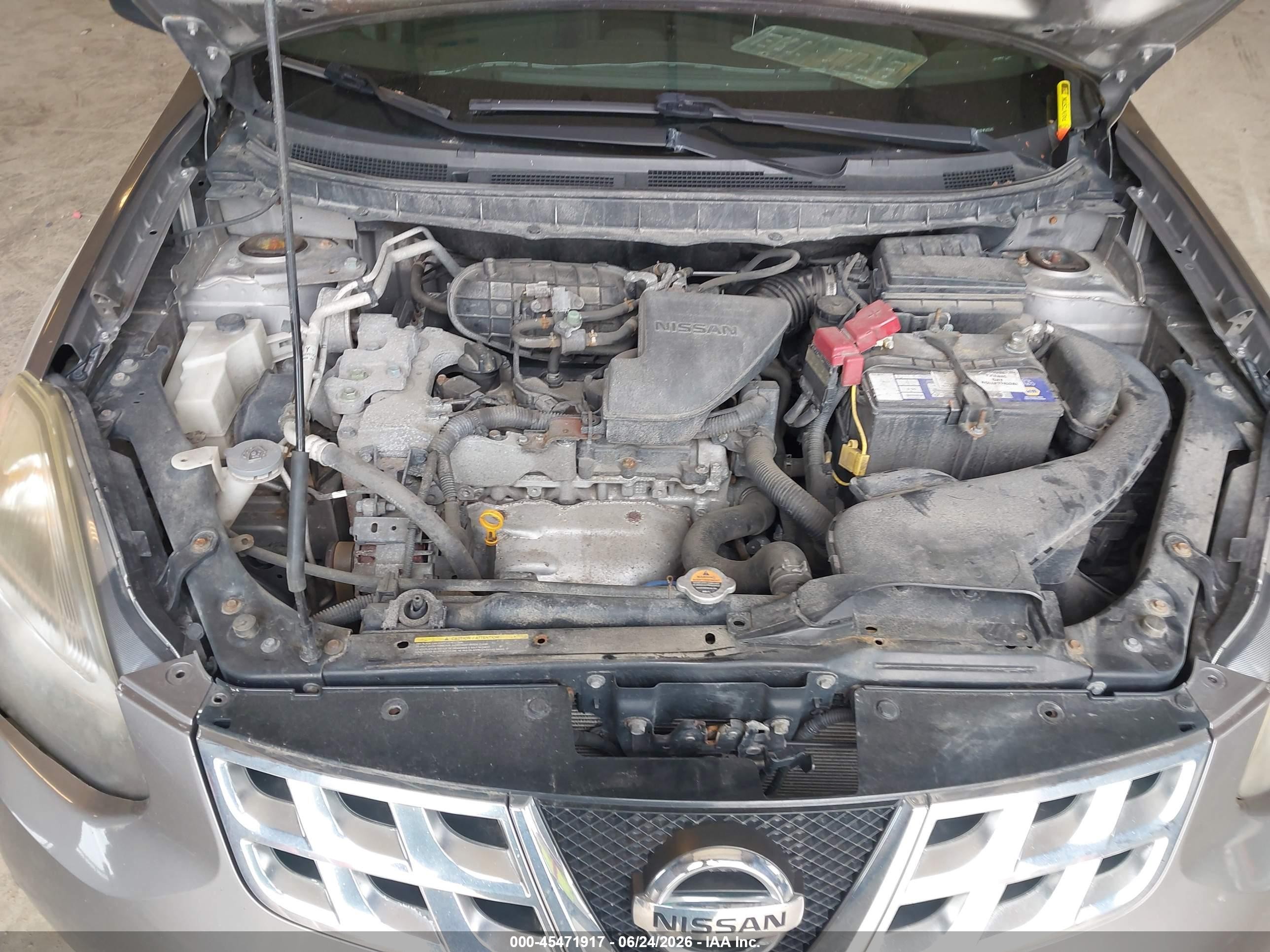 2015 Nissan Rogue Select S Gray vin: JN8AS5MVXFW262247
