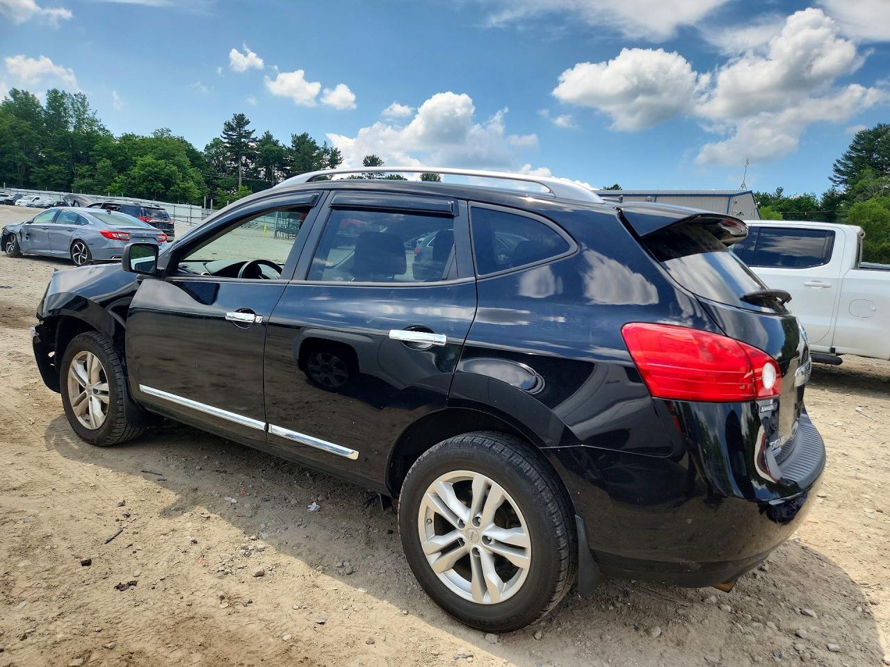 2015 Nissan Rogue Select S Black vin: JN8AS5MVXFW754003