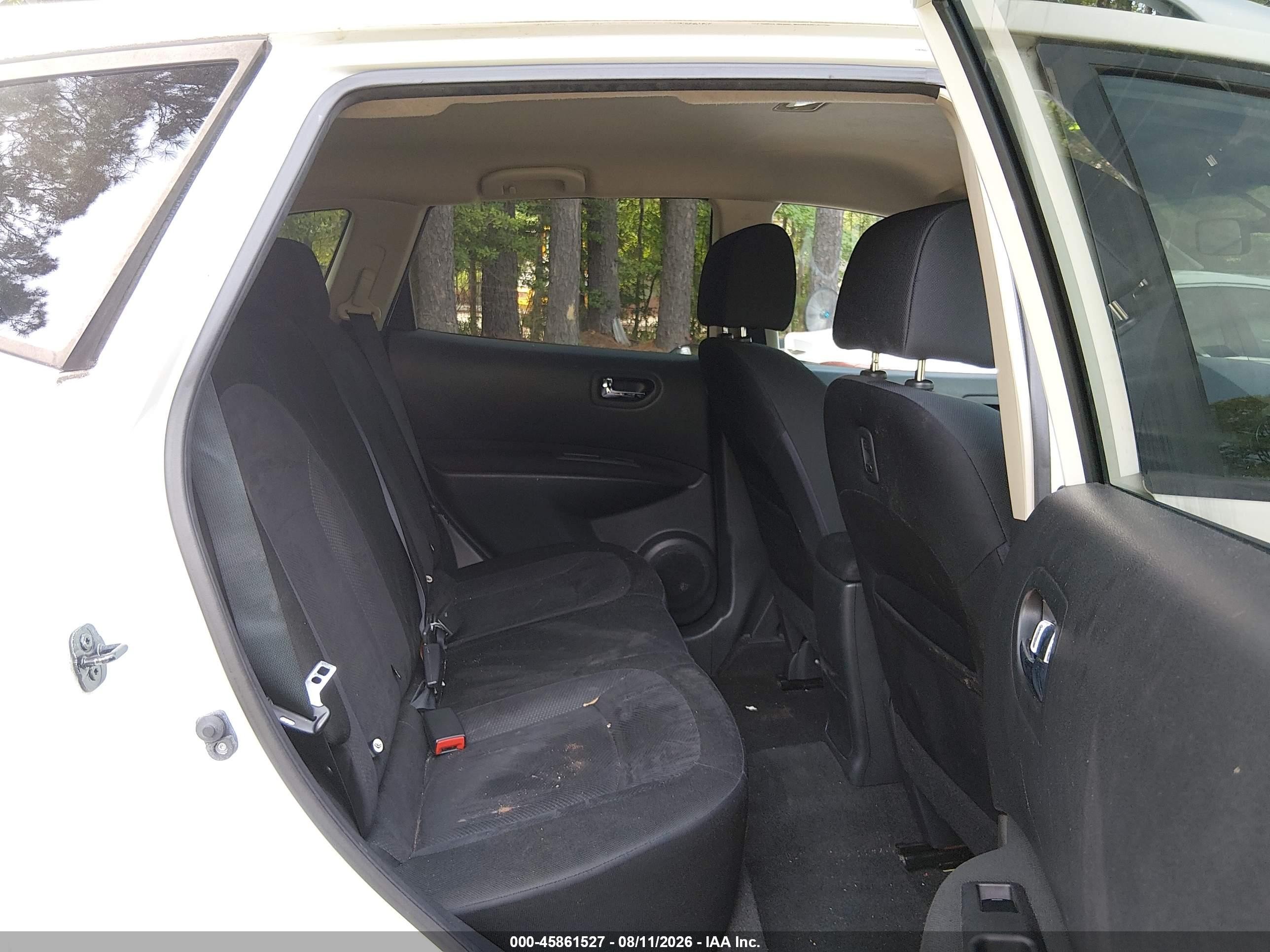 2015 Nissan Rogue Select S White vin: JN8AS5MVXFW757063