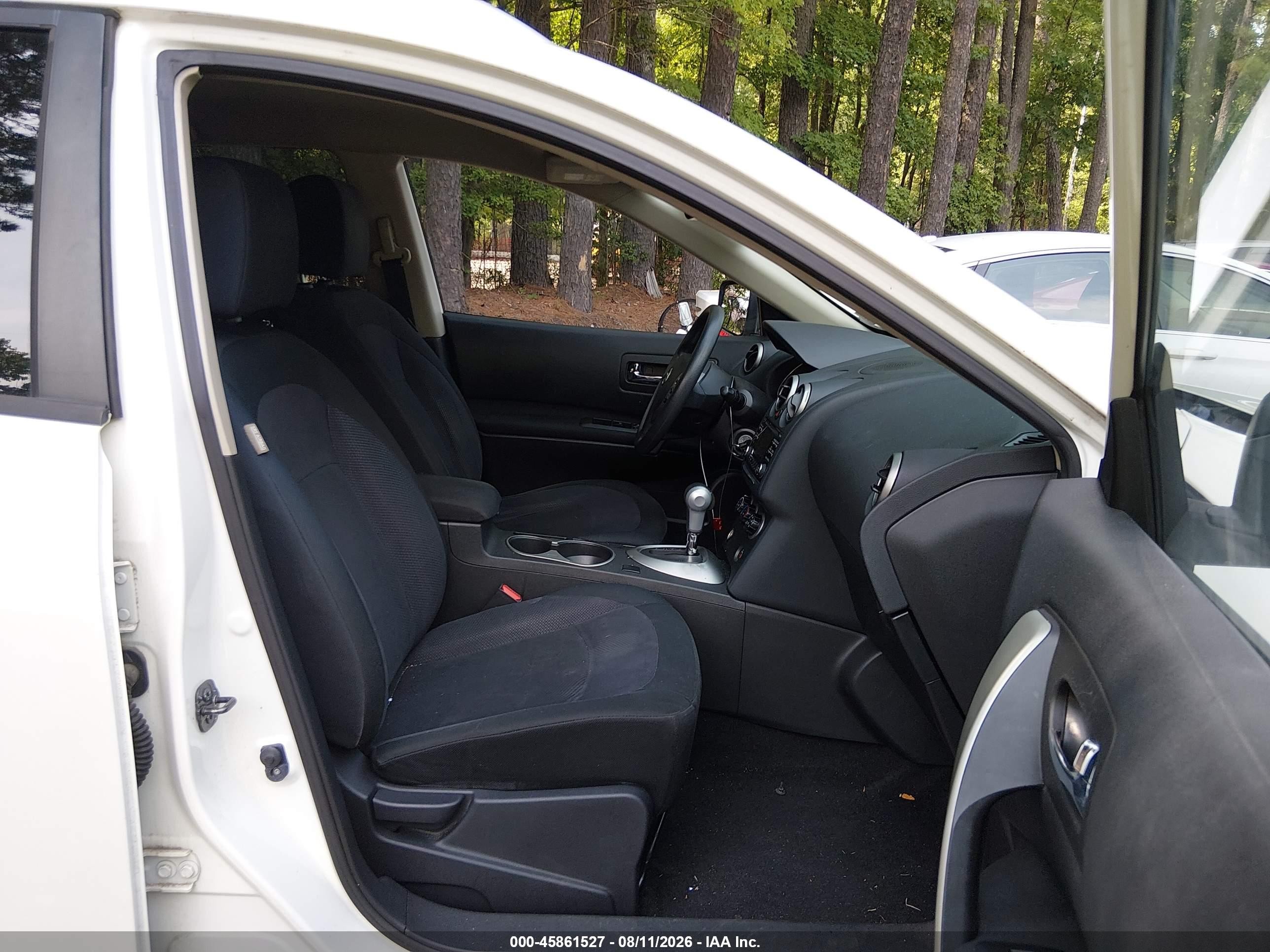 2015 Nissan Rogue Select S White vin: JN8AS5MVXFW757063