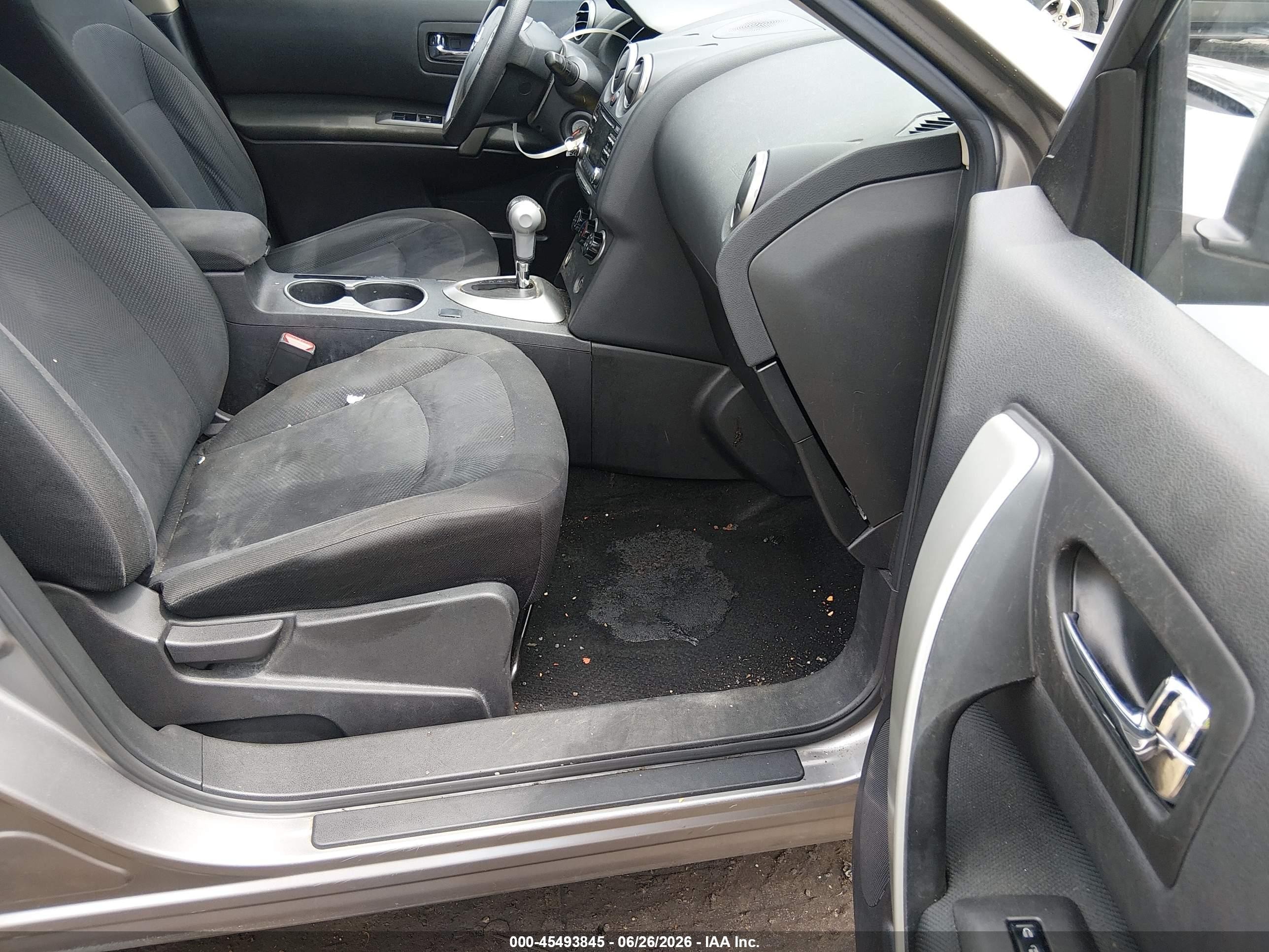 2015 Nissan Rogue Select S Gray vin: JN8AS5MVXFW765521