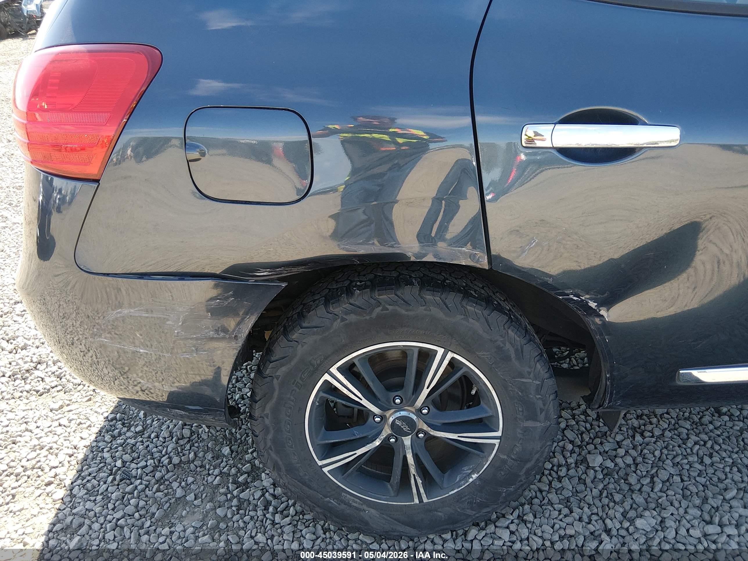 2015 Nissan Rogue Select S Blue vin: JN8AS5MVXFW766491