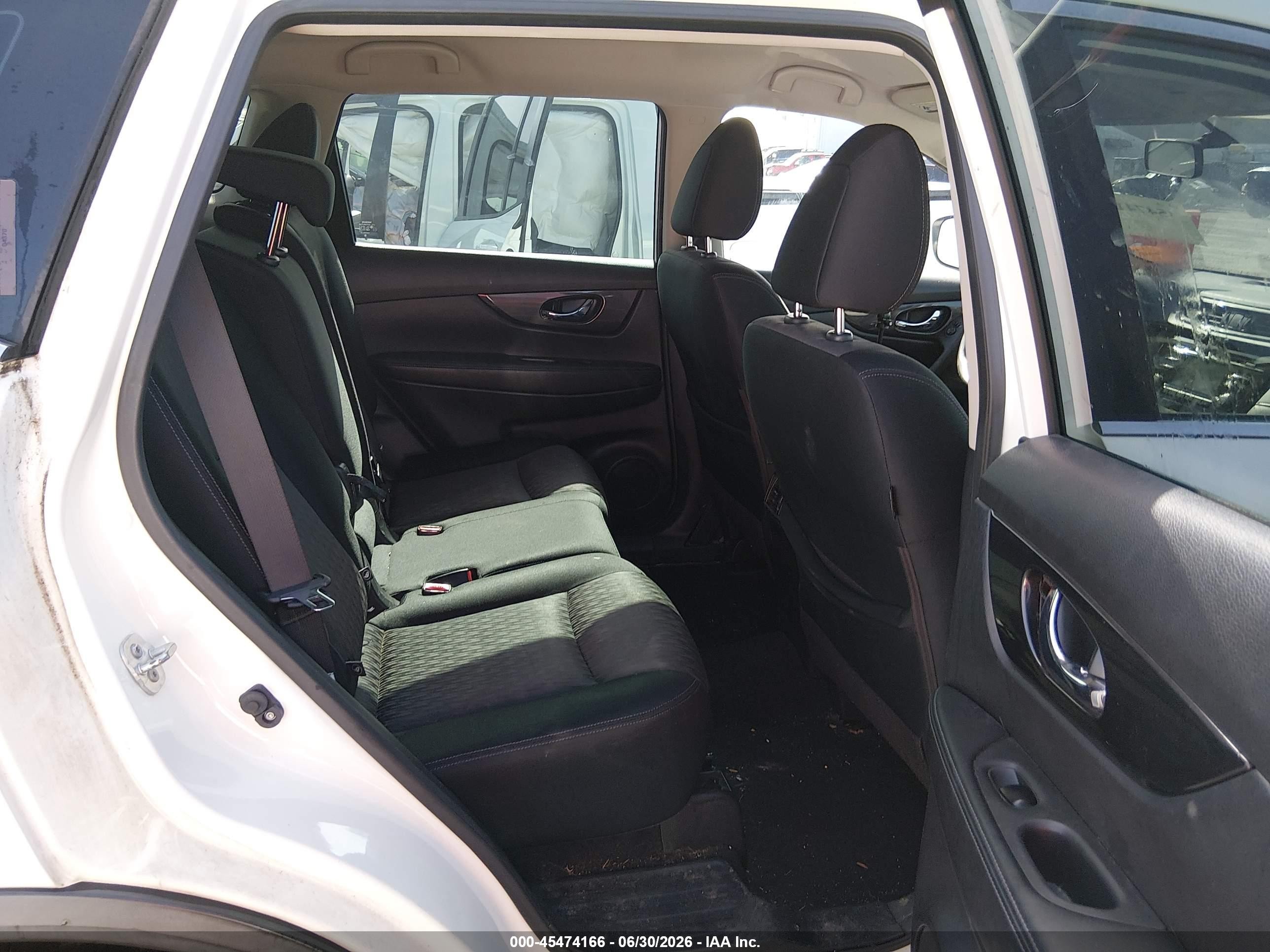 2017 Nissan Rogue S White vin: JN8AT2MT0HW149436